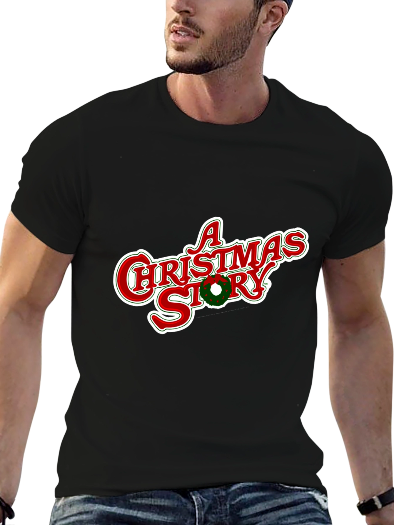 A Christmas Story Black T-Shirt
