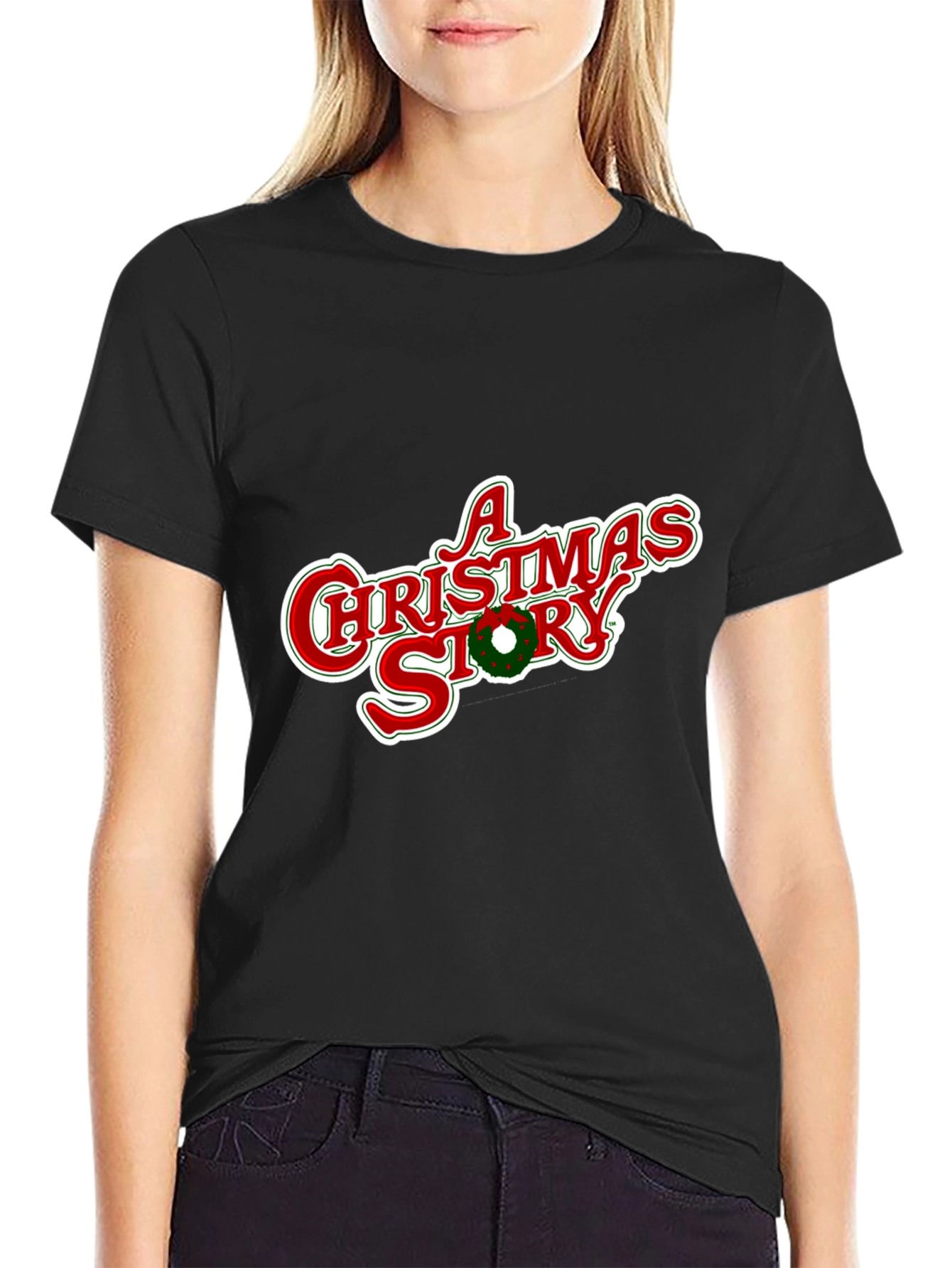 A Christmas Story Black T-Shirt
