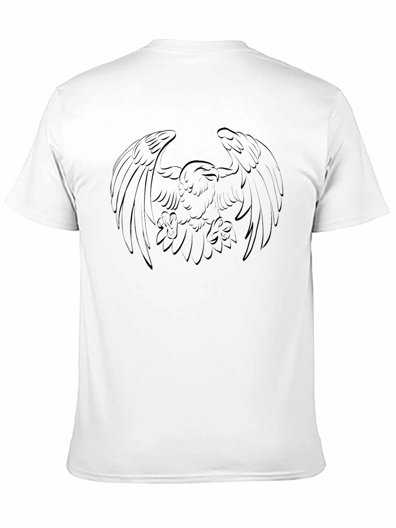 Black Eagle Graphic Tee - Soft Cotton Blend