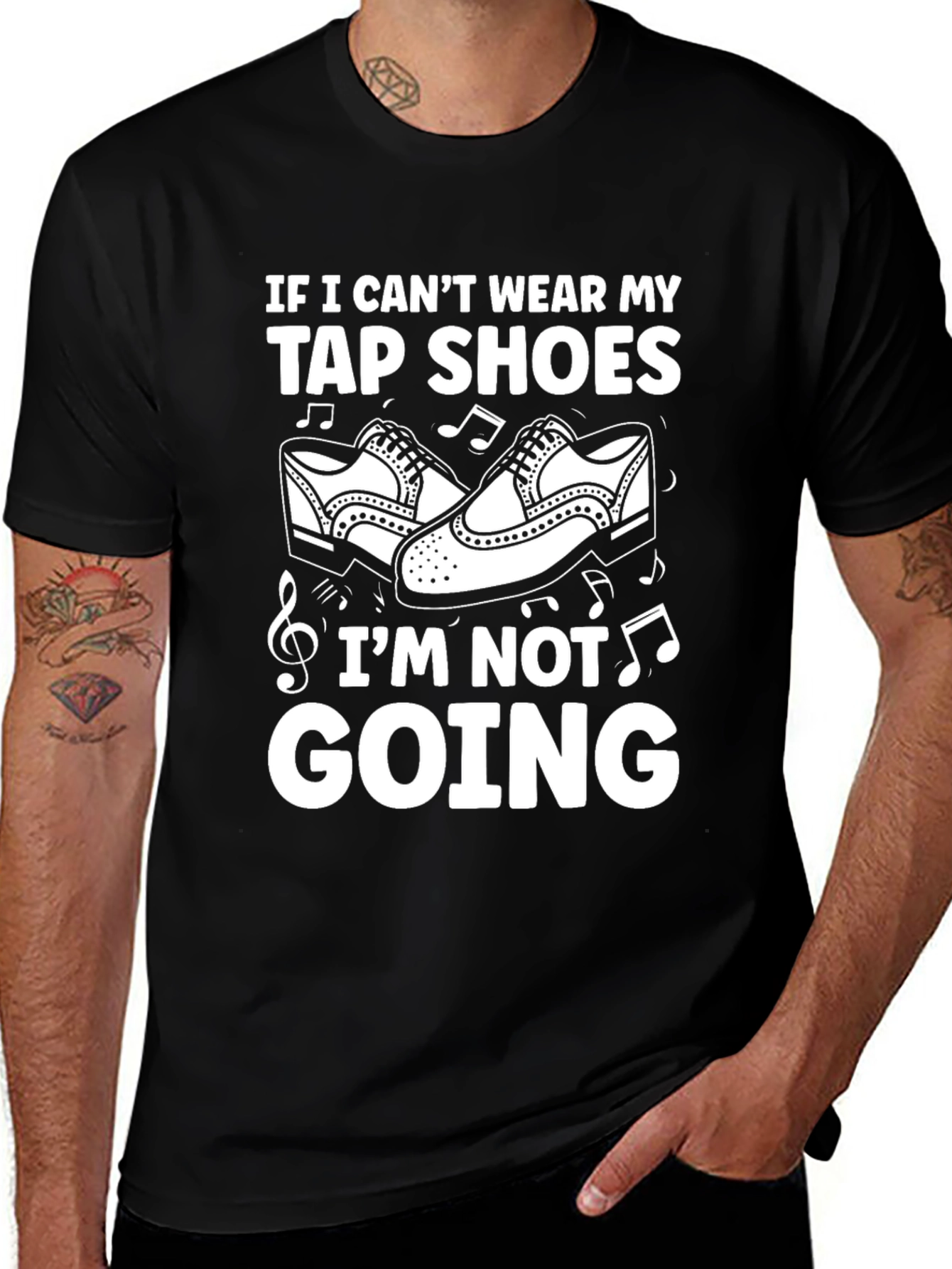 Tap Shoes Graphic T-Shirt - Dance Lover Tee