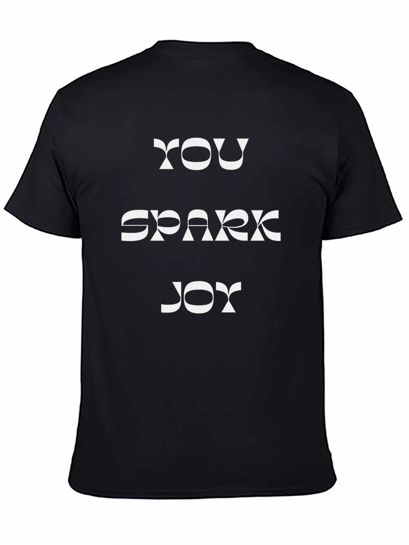 You Spark Joy Graphic T-Shirt - Black