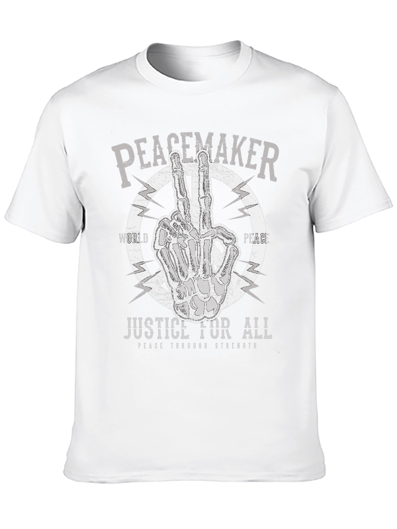 Peacemaker Justice for All Black T-Shirt
