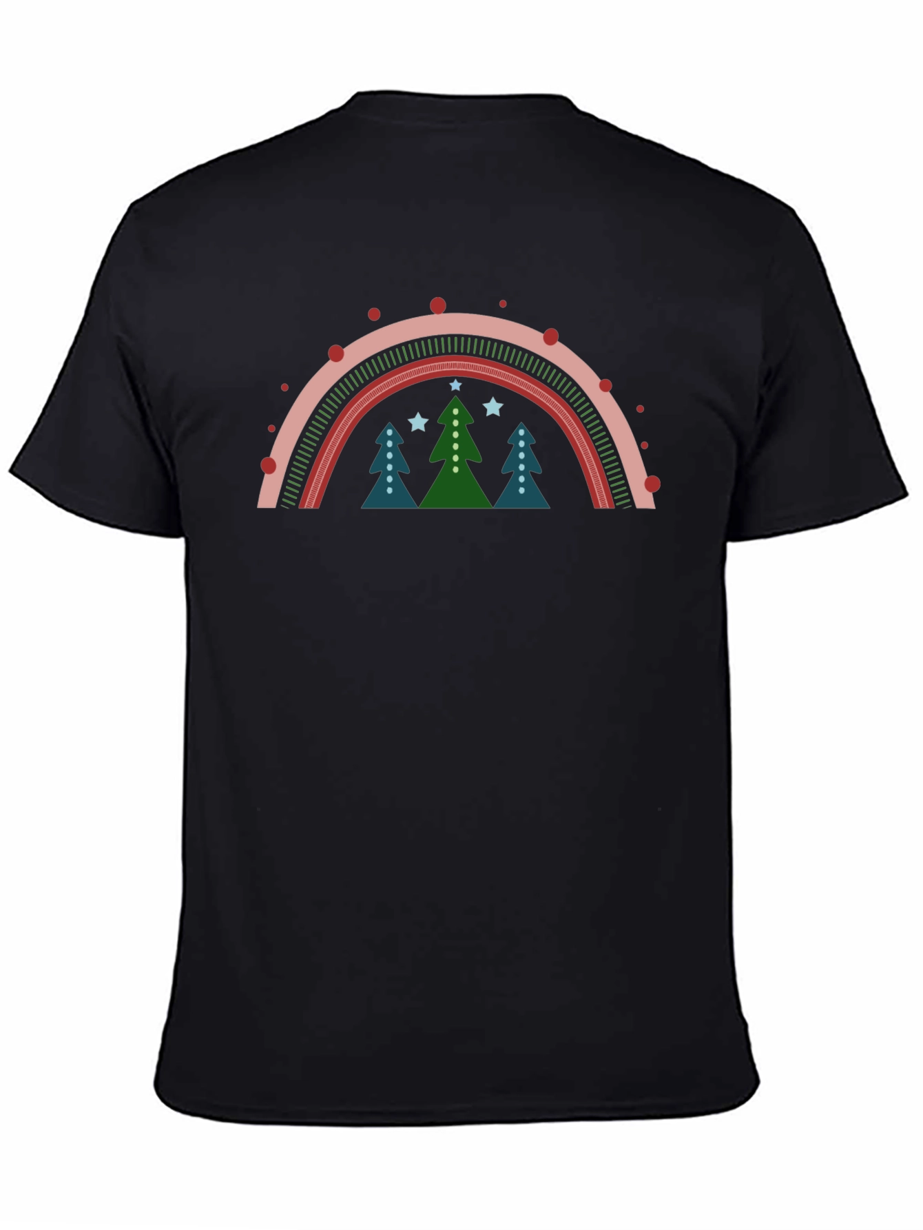 Festive Holiday Rainbow T-Shirt