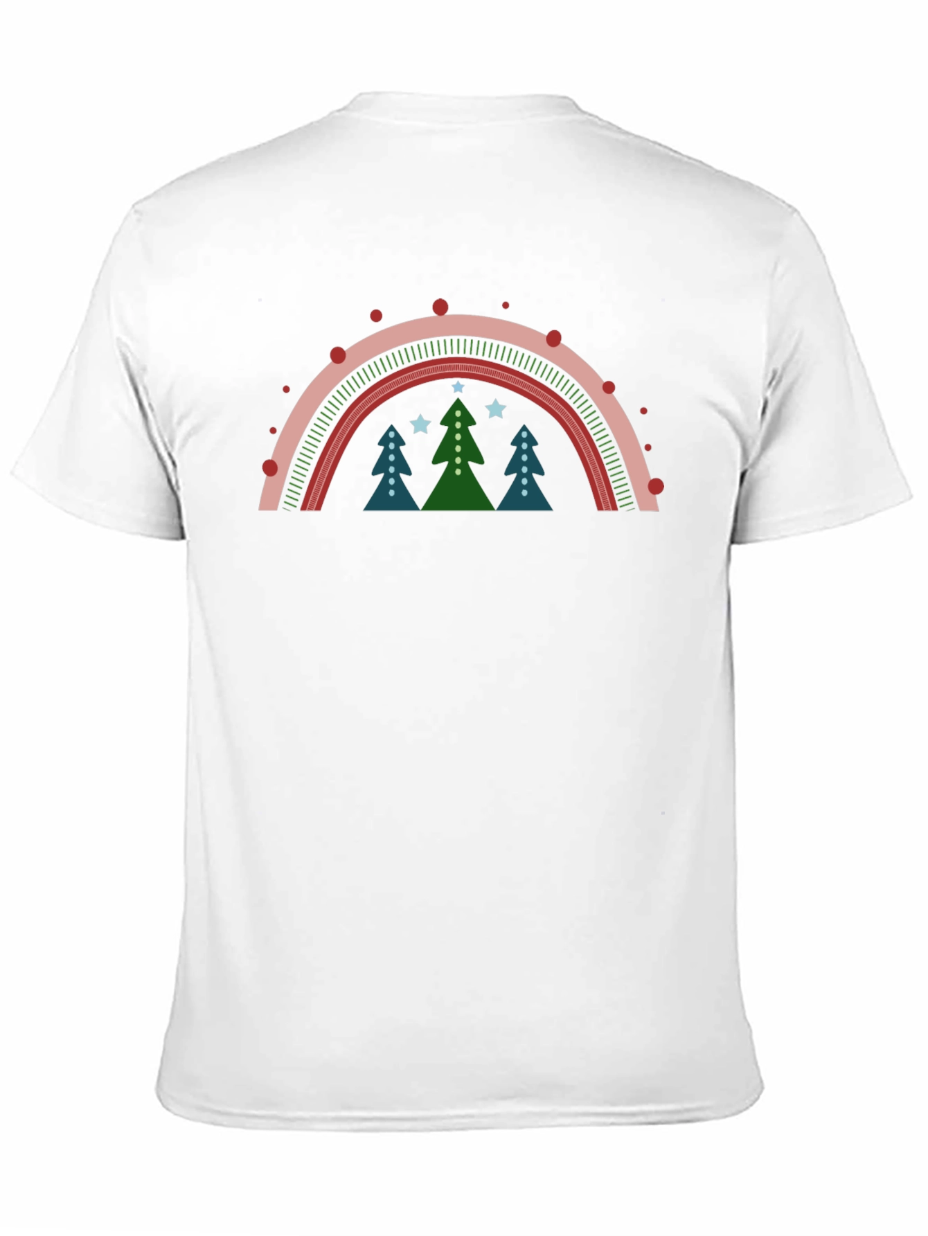 Festive Holiday Rainbow T-Shirt