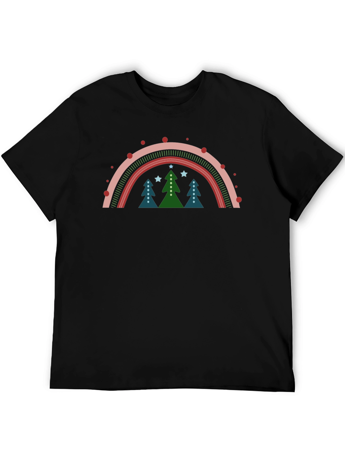 Festive Holiday Rainbow T-Shirt