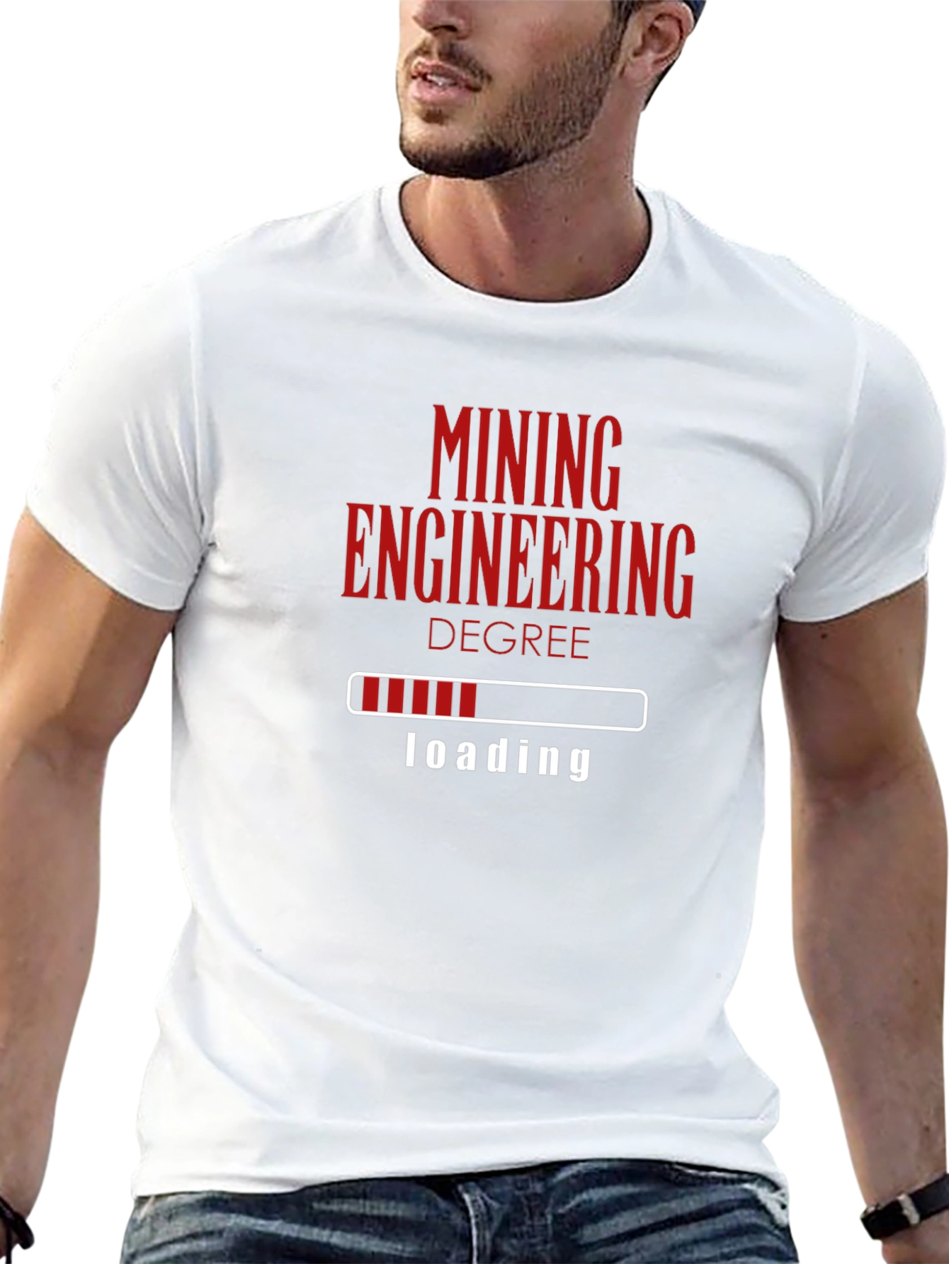 Mining Engineering Degree Loading T-Shirt