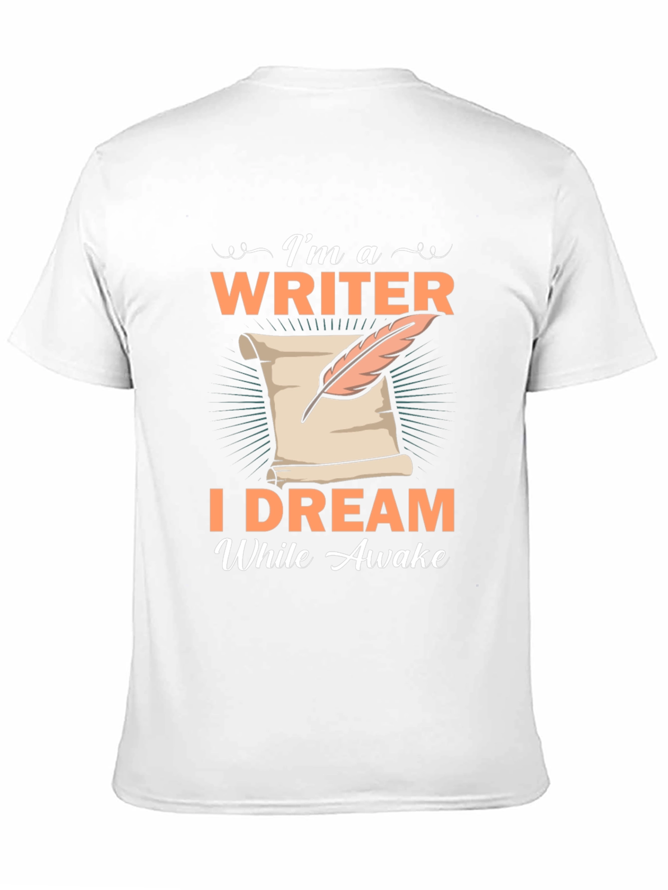 Writer Dreamer Black T-Shirt
