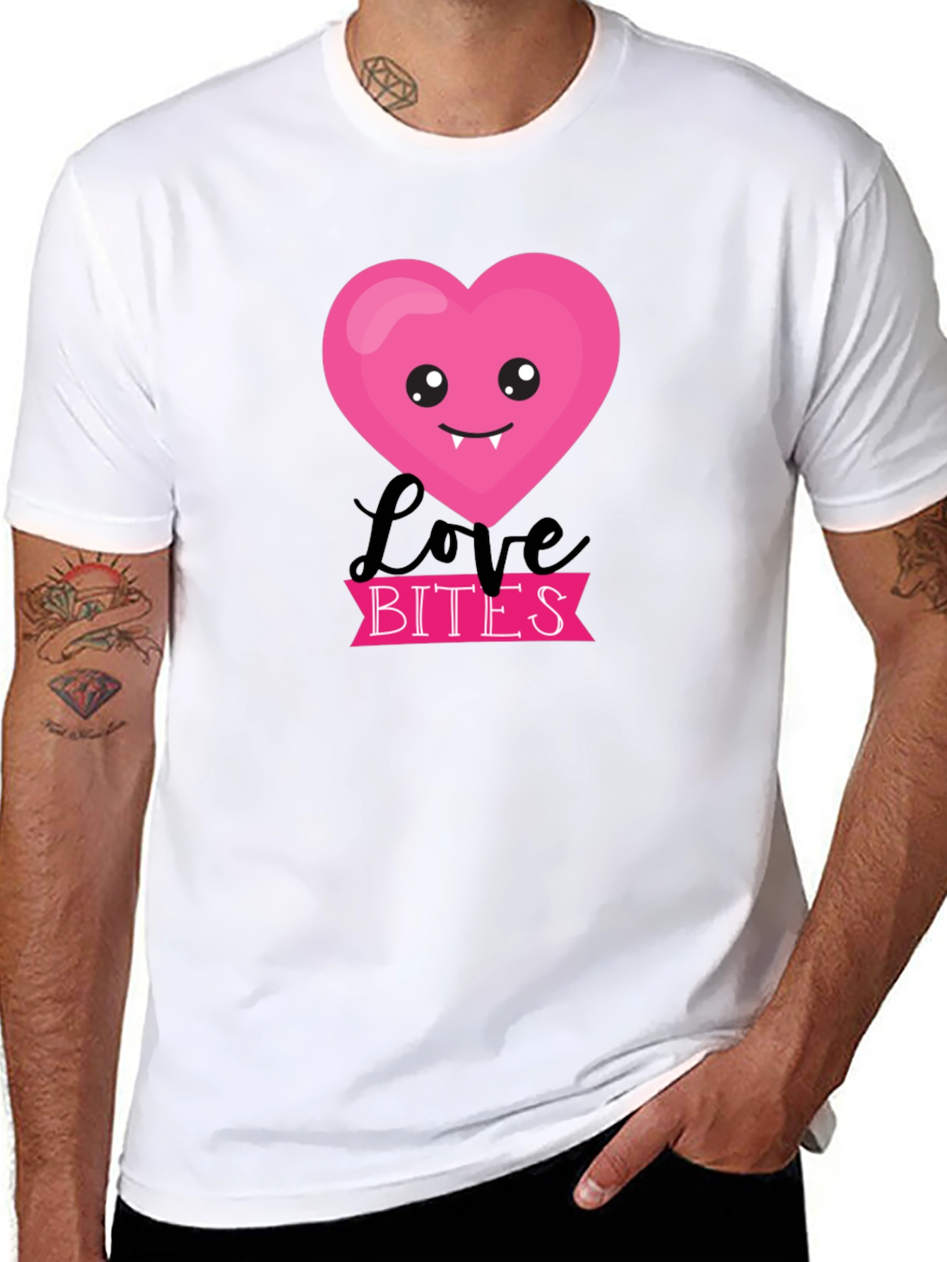 Love Bites Valentines Day T-Shirt