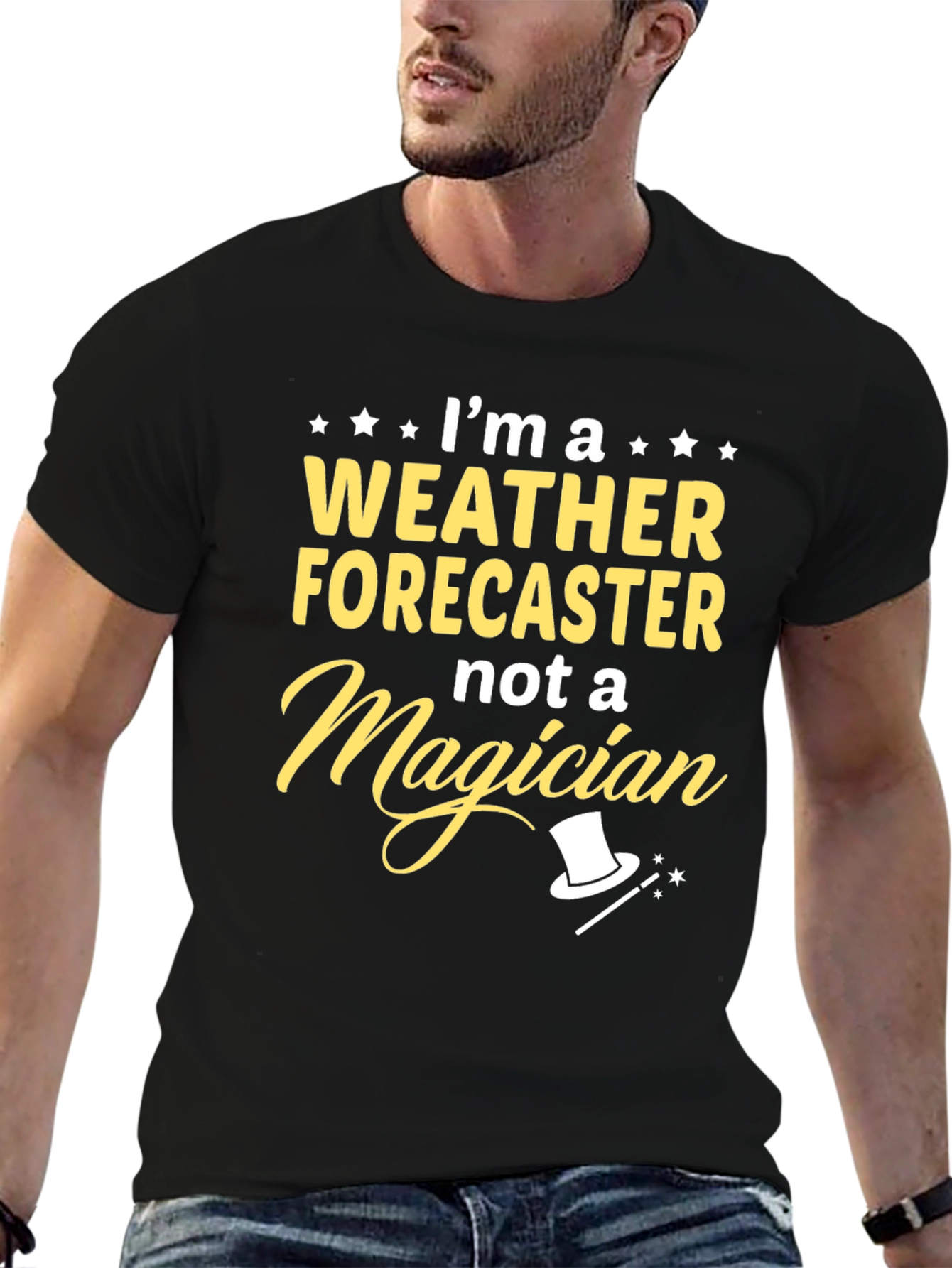 Weather Forecaster T-Shirt - Not a Magician Tee