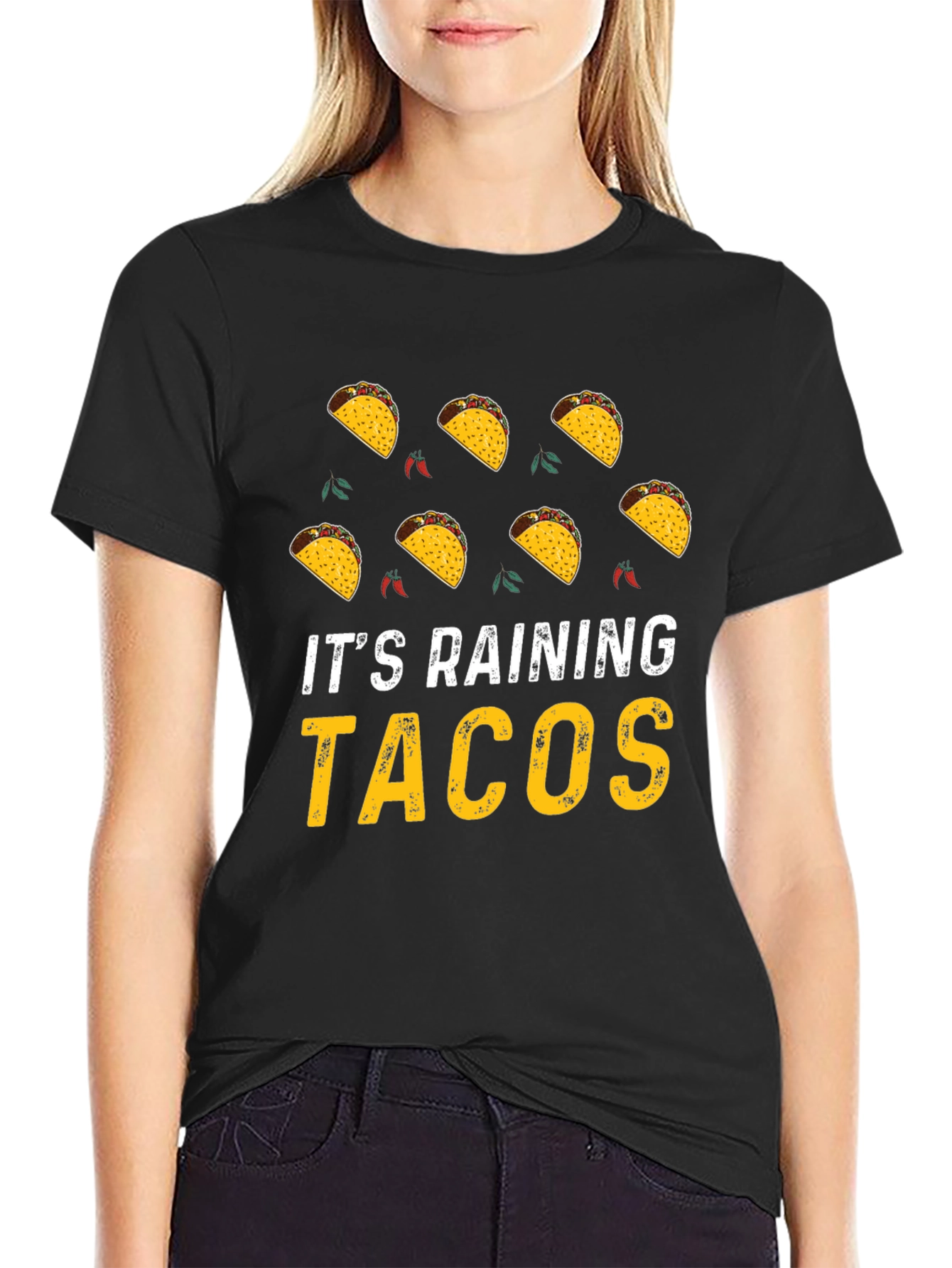 Its Raining Tacos Graphic T-Shirt