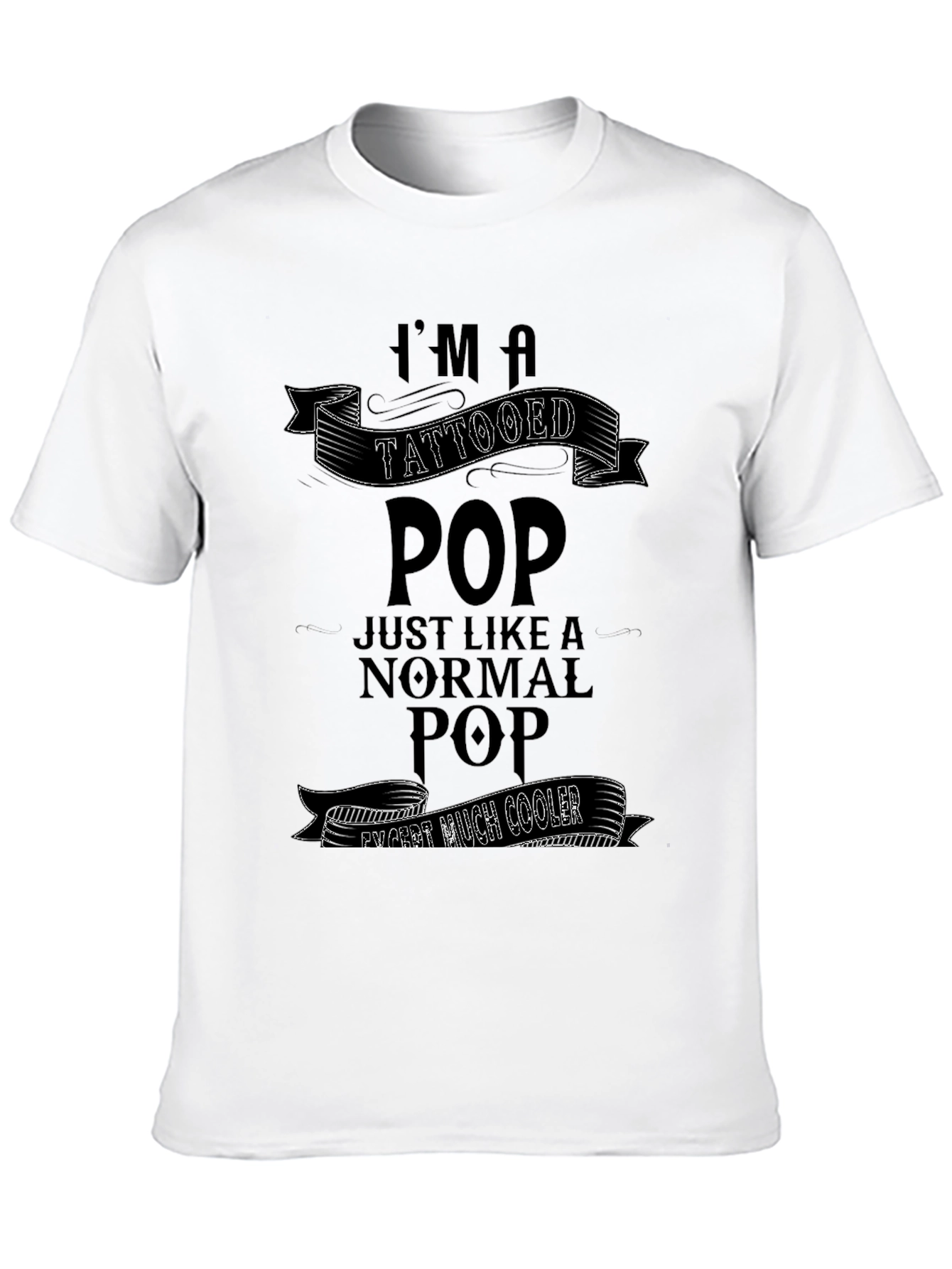 Tattooed Pop T-Shirt: Cool Dad Apparel
