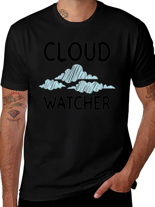 Cloud Watcher T-Shirt - Sky Gazer Tee