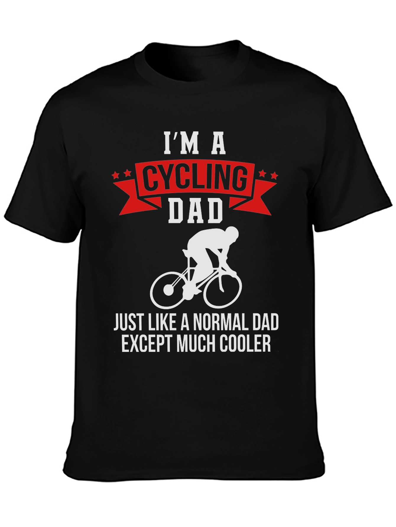 Cycling Dad T-Shirt: Cool Dad Gift!