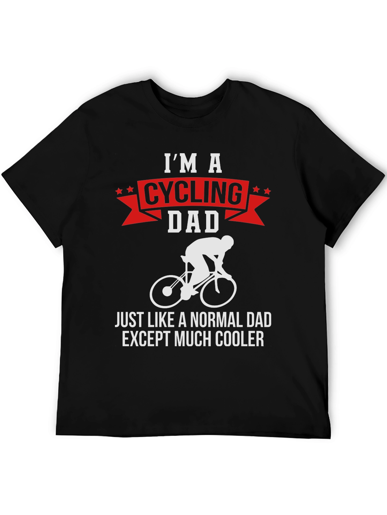 Cycling Dad T-Shirt: Cool Dad Gift!