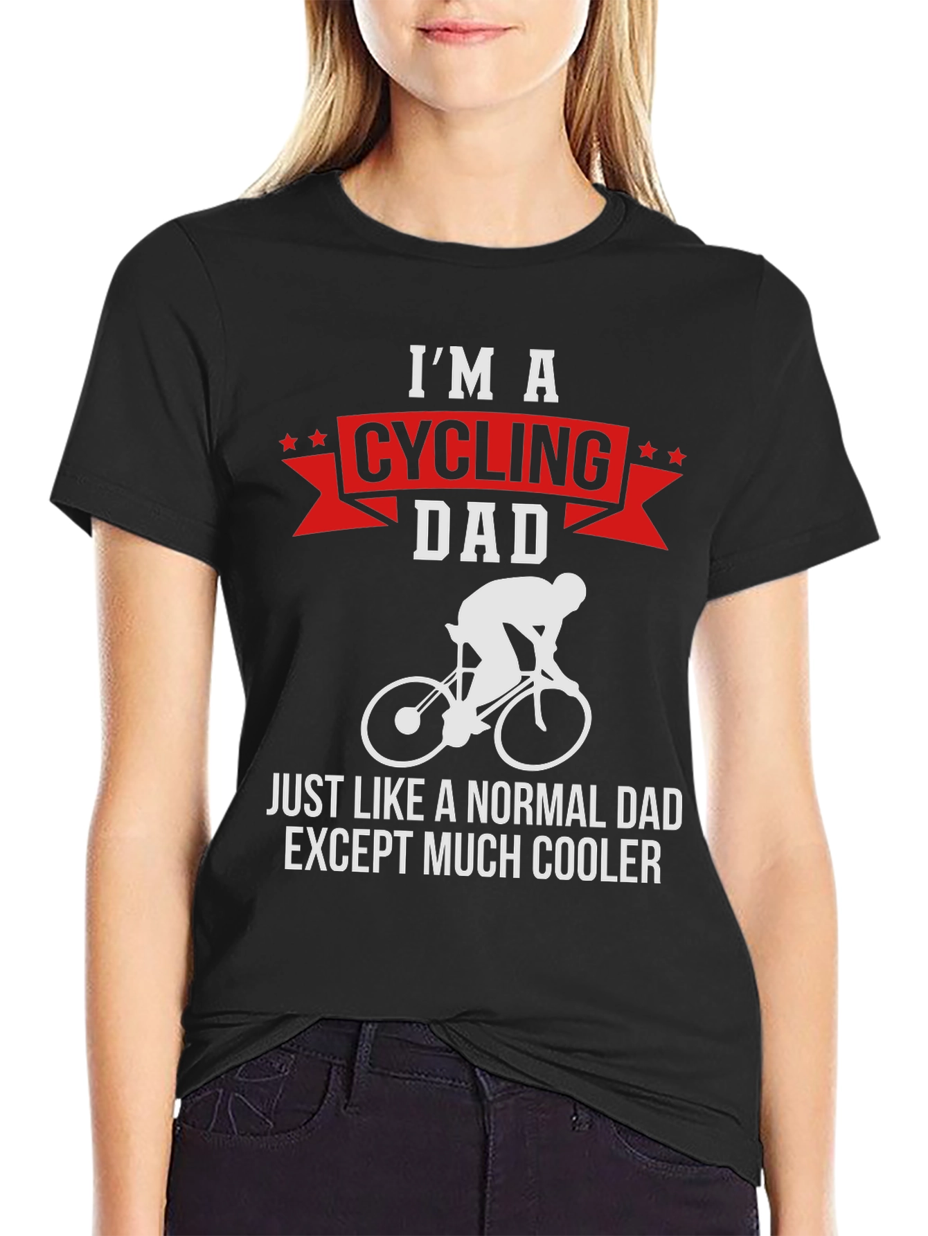 Cycling Dad T-Shirt: Cool Dad Gift!