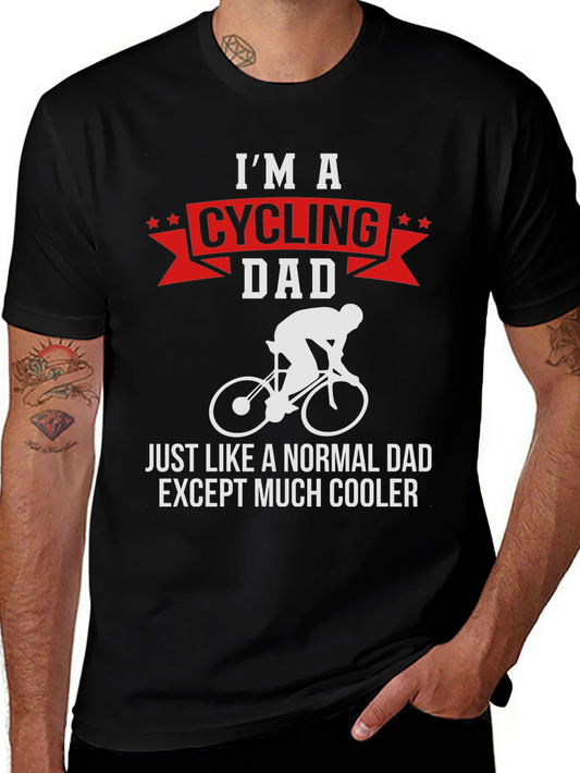 Cycling Dad T-Shirt: Cool Dad Gift!