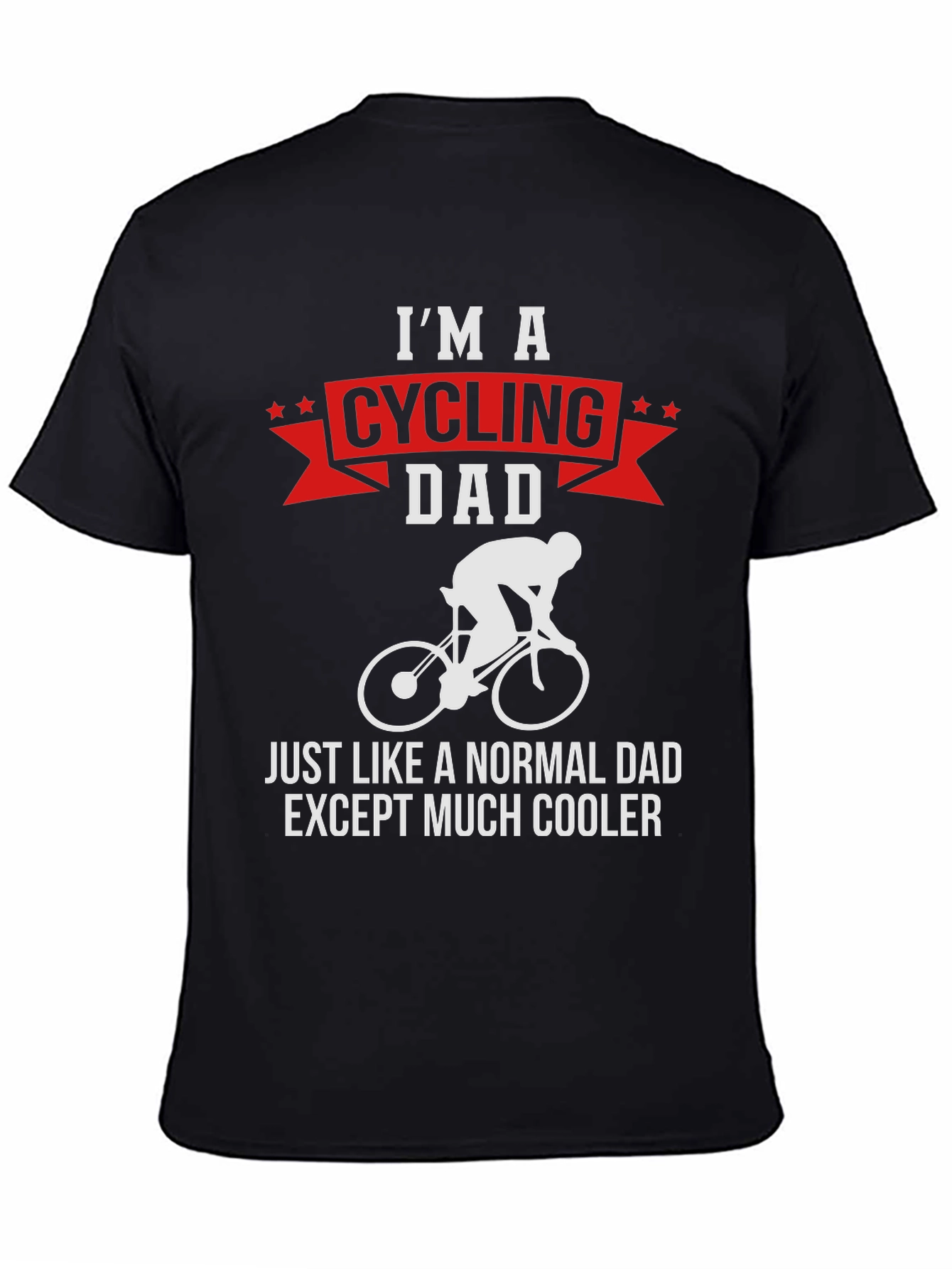 Cycling Dad T-Shirt: Cool Dad Gift!