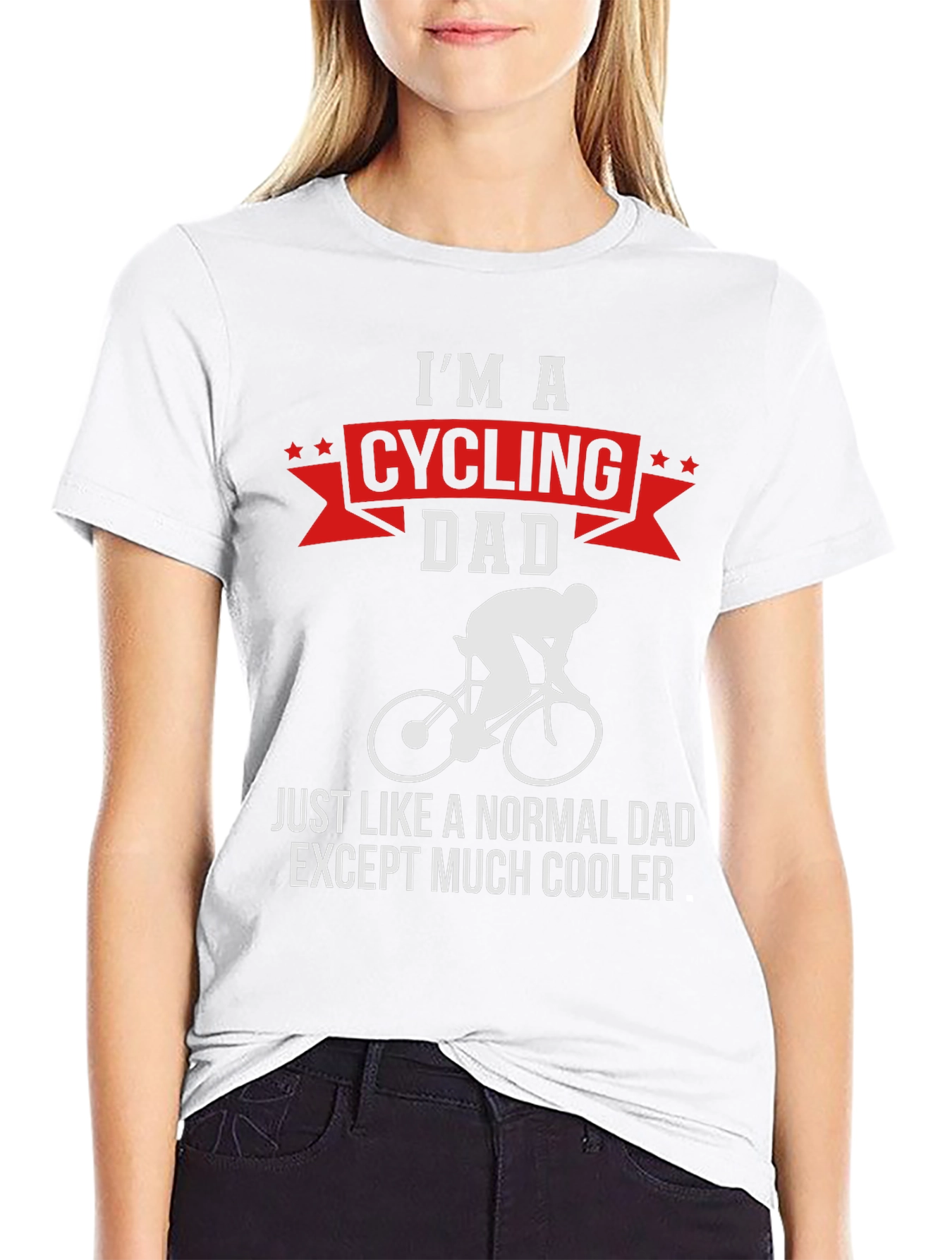 Cycling Dad T-Shirt: Cool Dad Gift!
