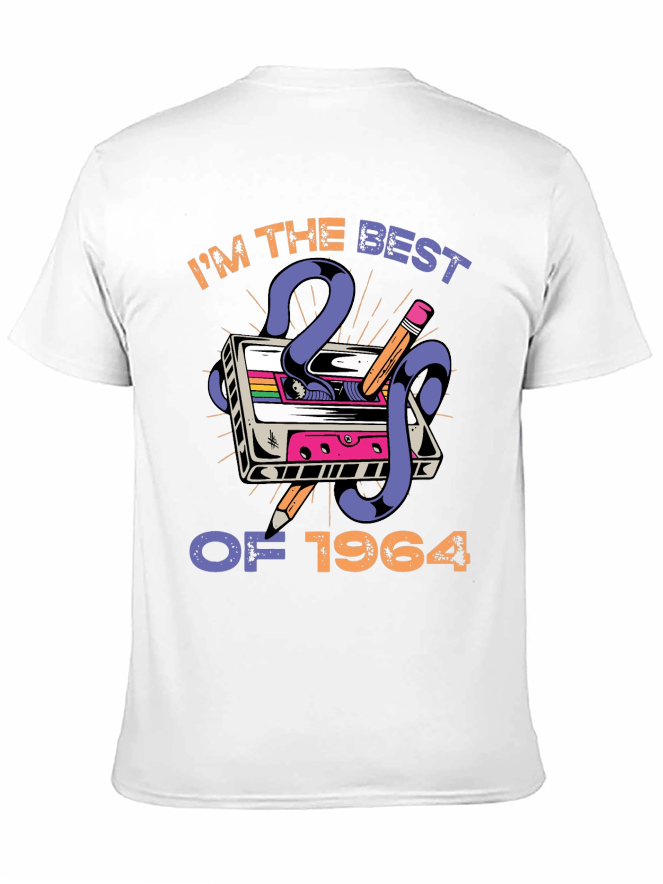 Im the Best of 1964 Cassette Tape Graphic T-Shirt