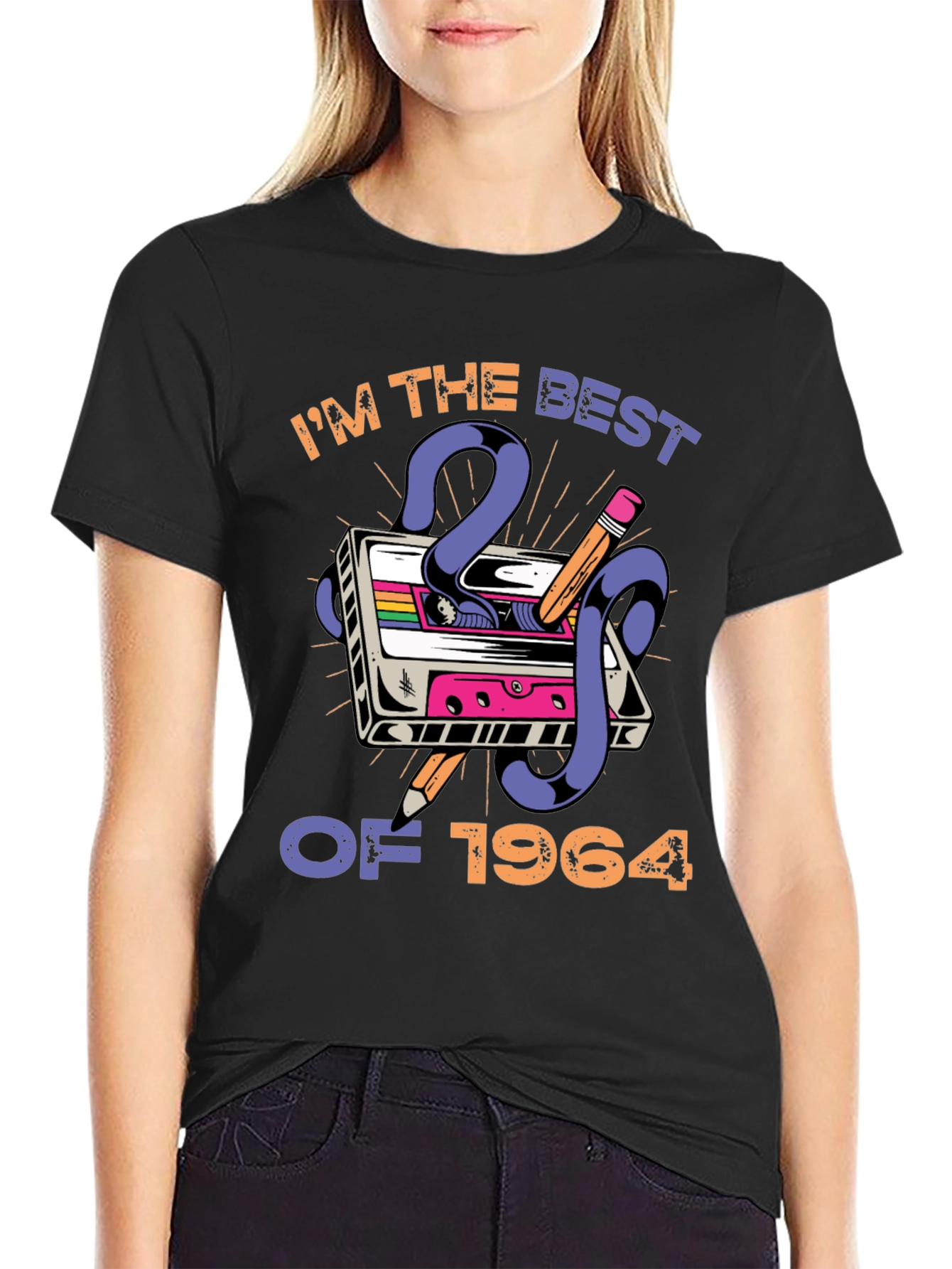 Im the Best of 1964 Cassette Tape Graphic T-Shirt