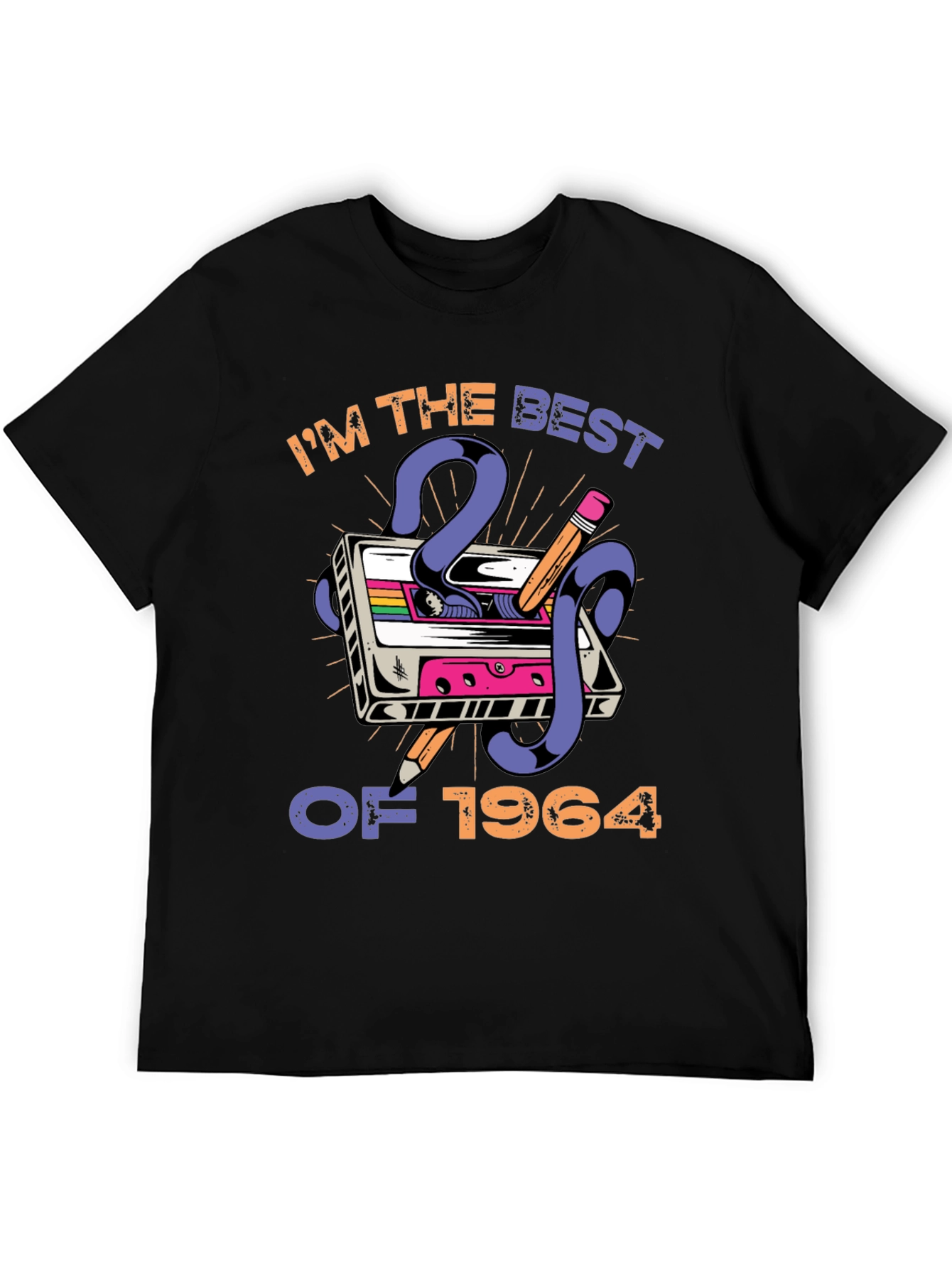 Im the Best of 1964 Cassette Tape Graphic T-Shirt