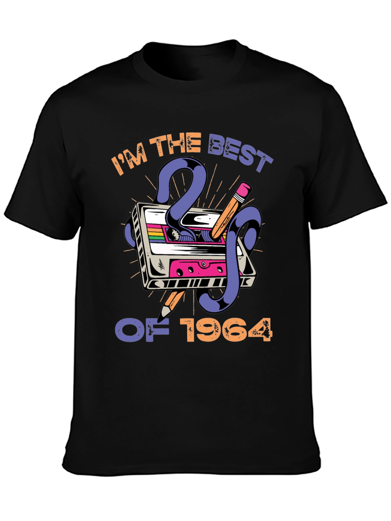 Im the Best of 1964 Cassette Tape Graphic T-Shirt
