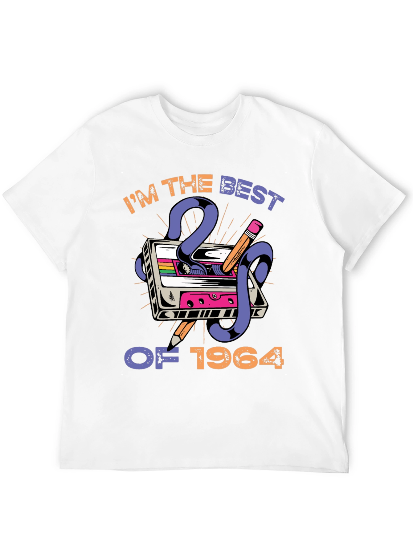 Im the Best of 1964 Cassette Tape Graphic T-Shirt