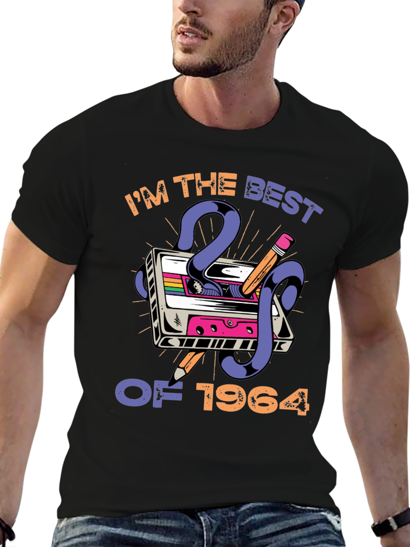 Im the Best of 1964 Cassette Tape Graphic T-Shirt