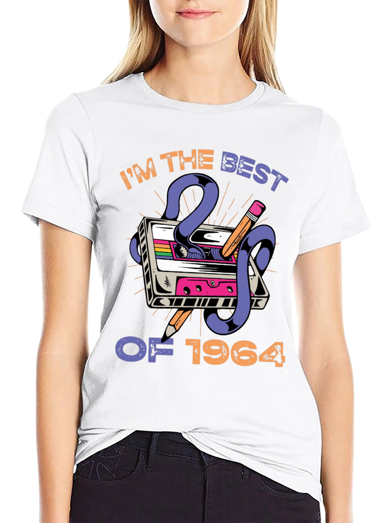 Im the Best of 1964 Cassette Tape Graphic T-Shirt