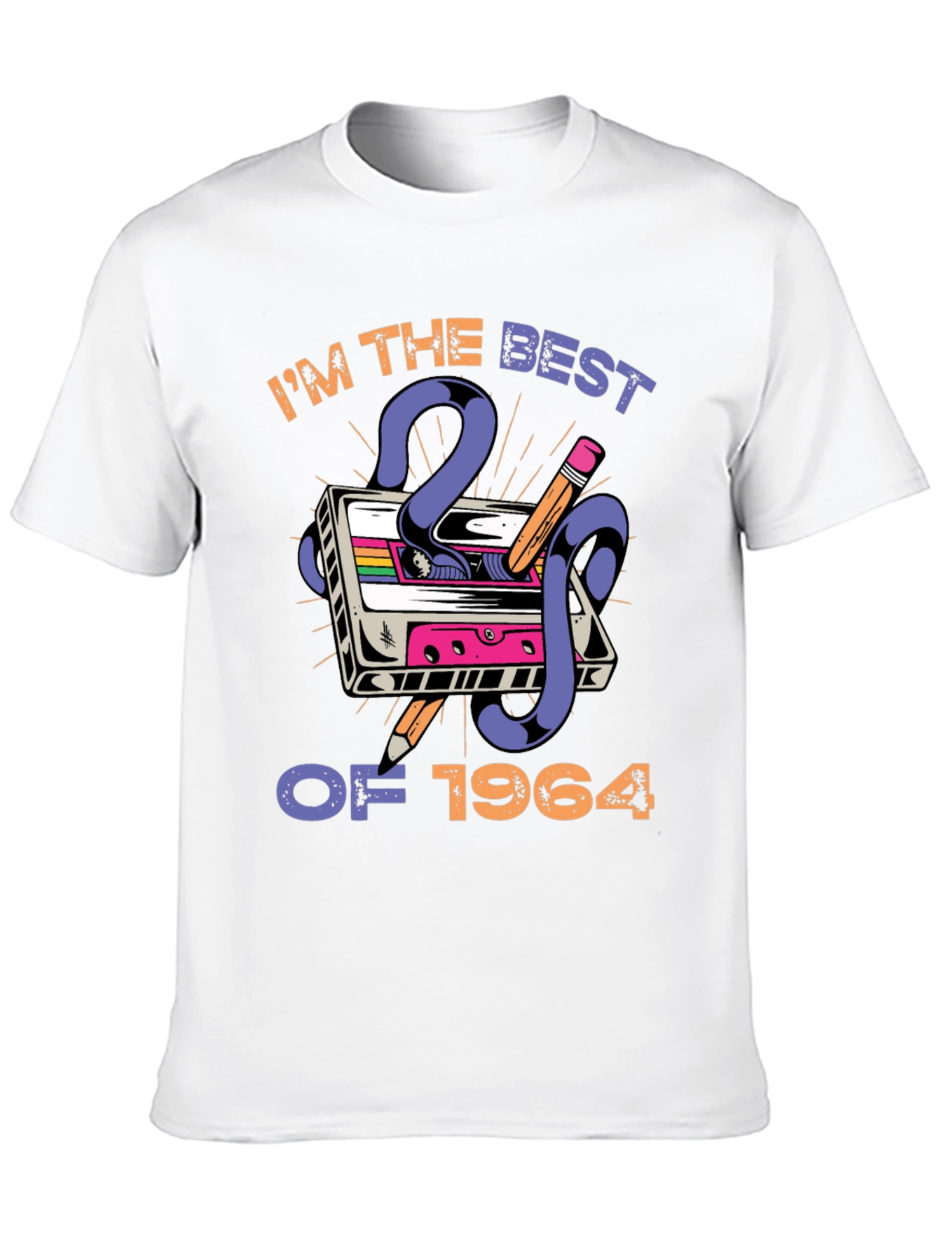 Im the Best of 1964 Cassette Tape Graphic T-Shirt