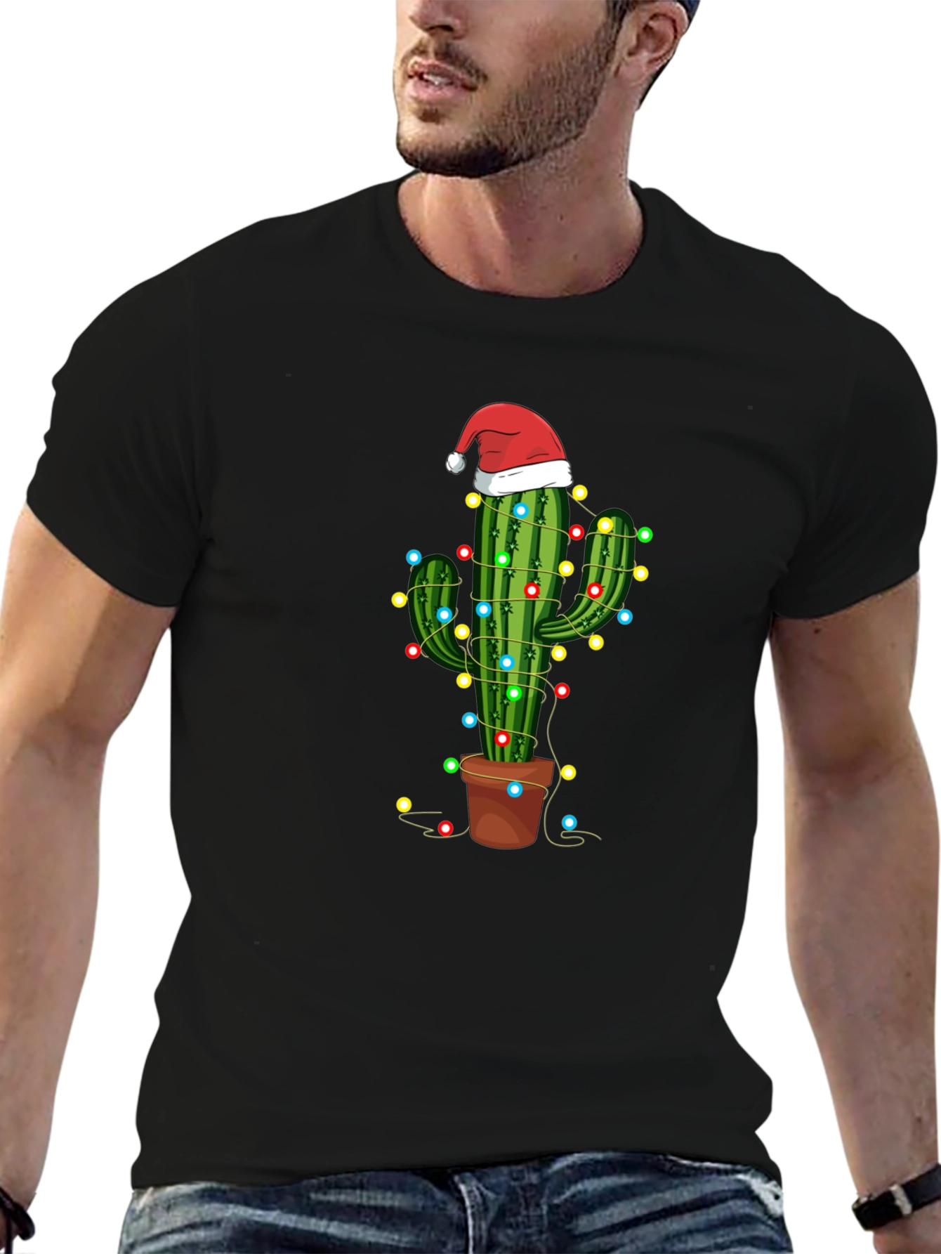 Cactus Christmas T-Shirt