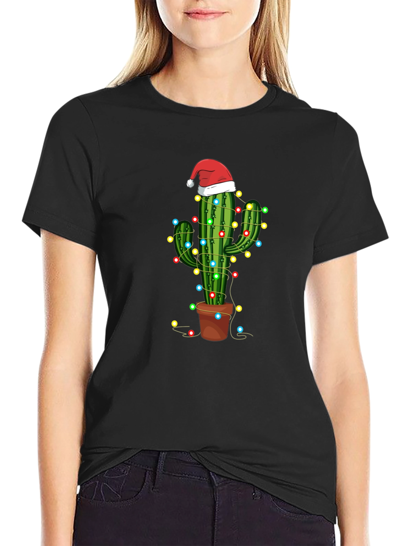 Cactus Christmas T-Shirt