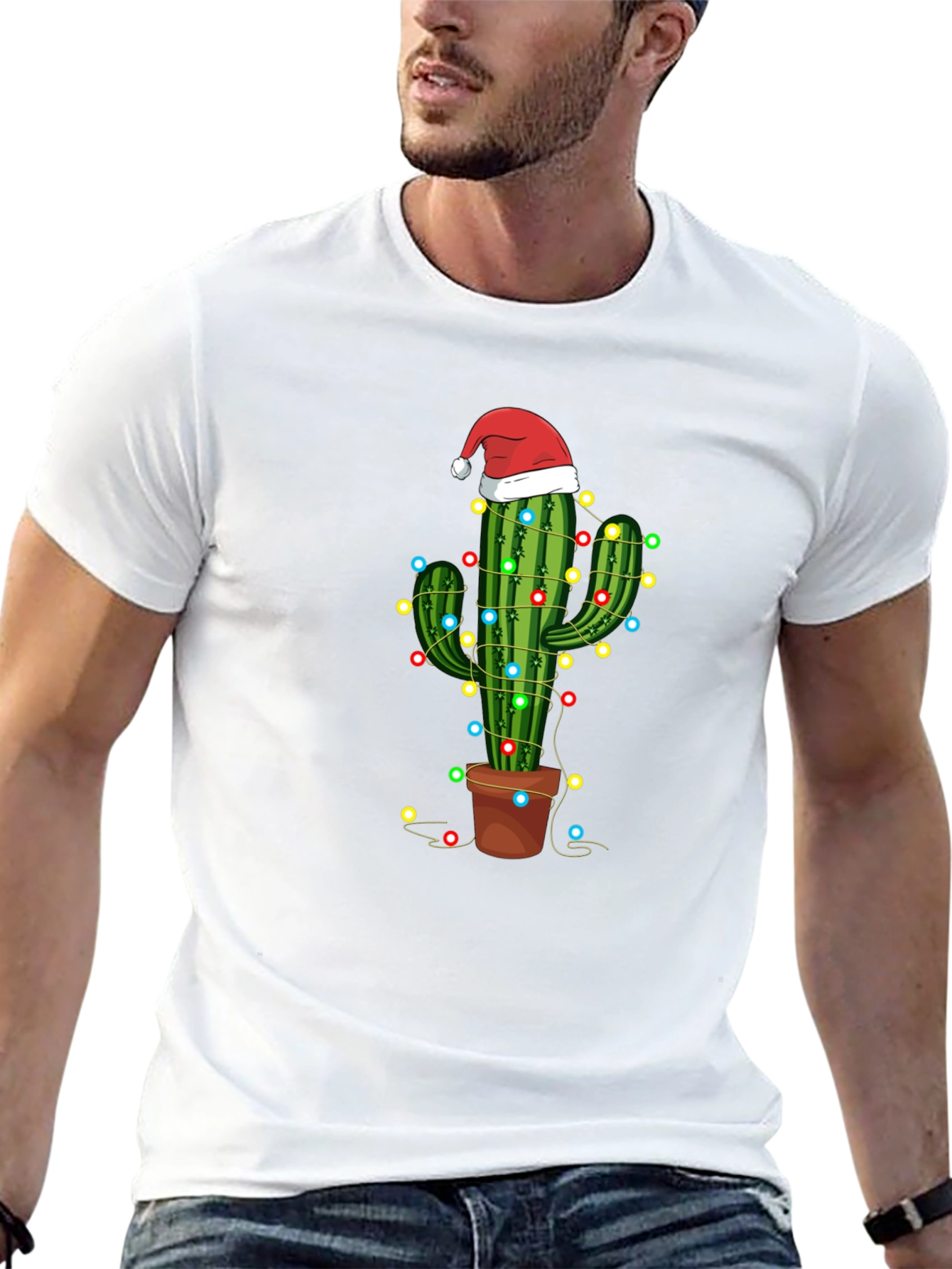 Cactus Christmas T-Shirt