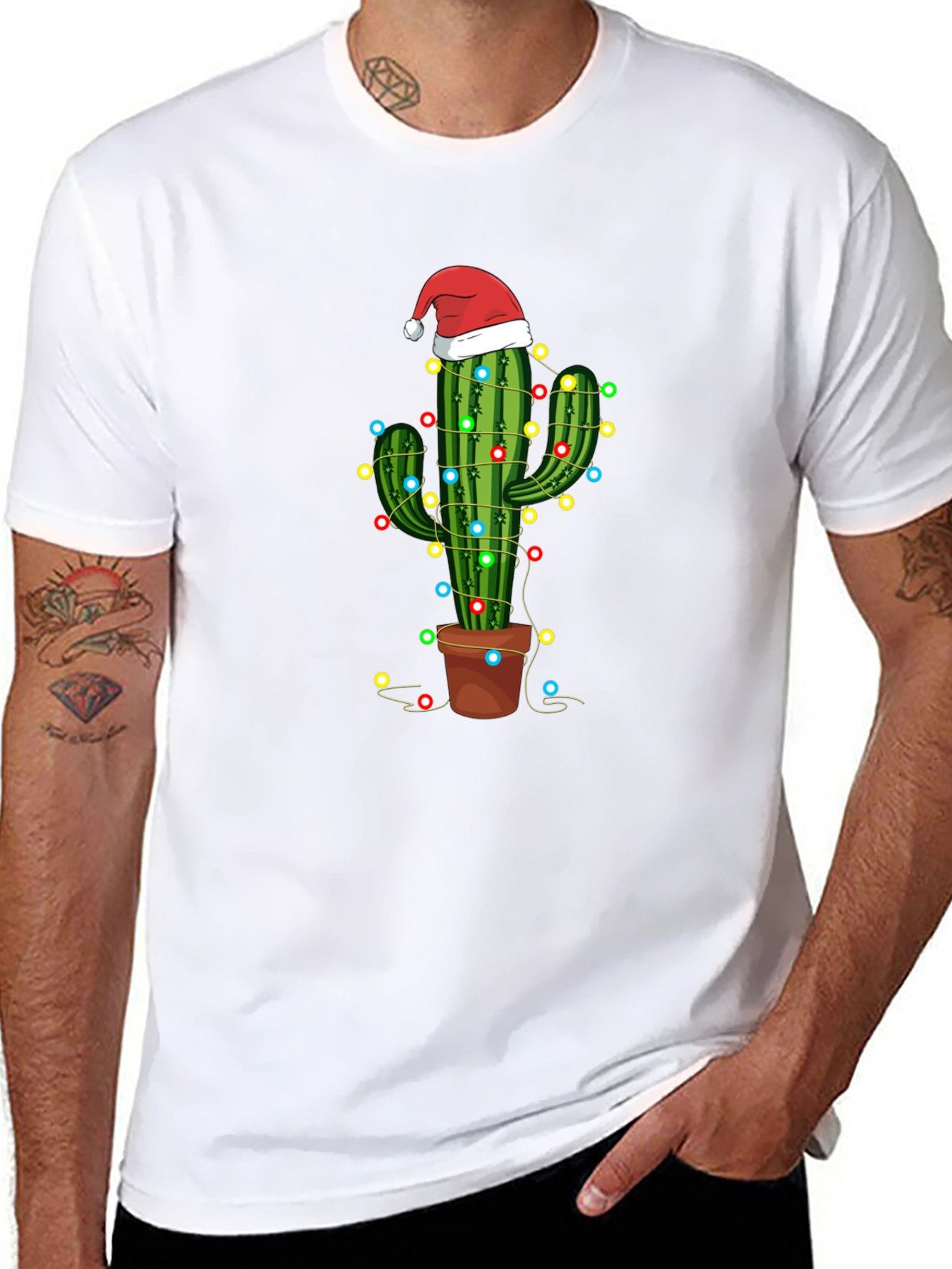 Cactus Christmas T-Shirt