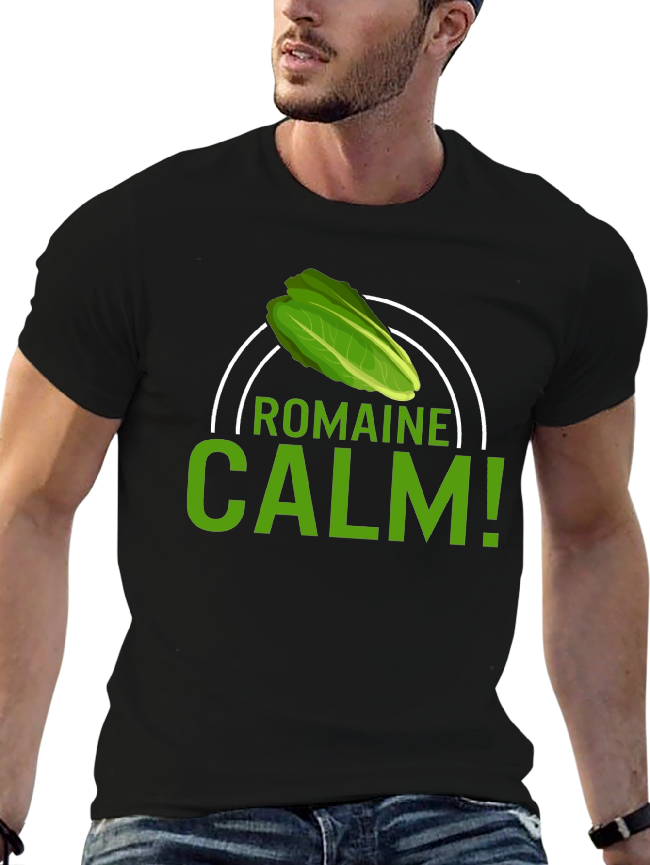 Romaine Calm T-Shirt - Funny Foodie Tee