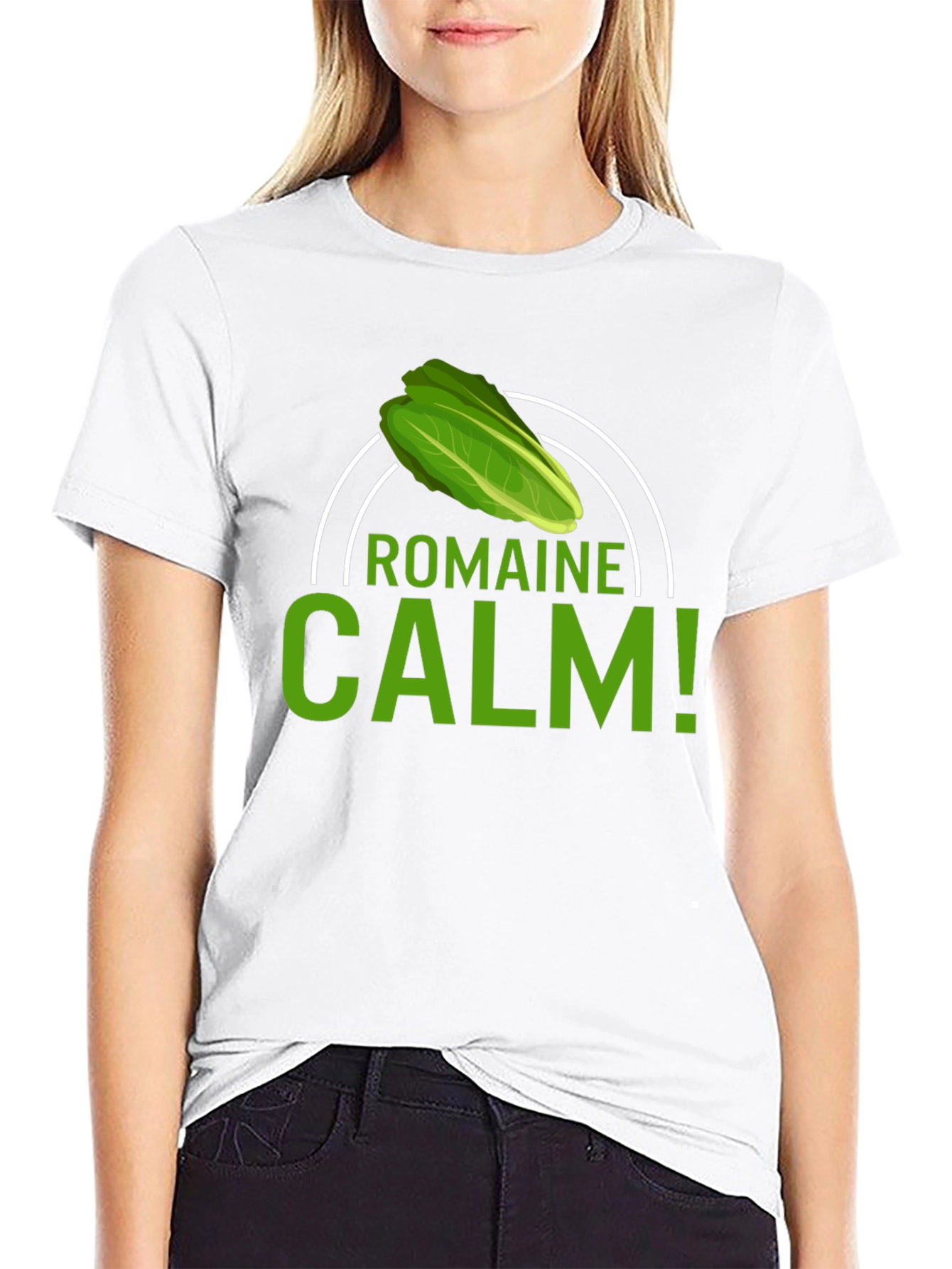Romaine Calm T-Shirt - Funny Foodie Tee