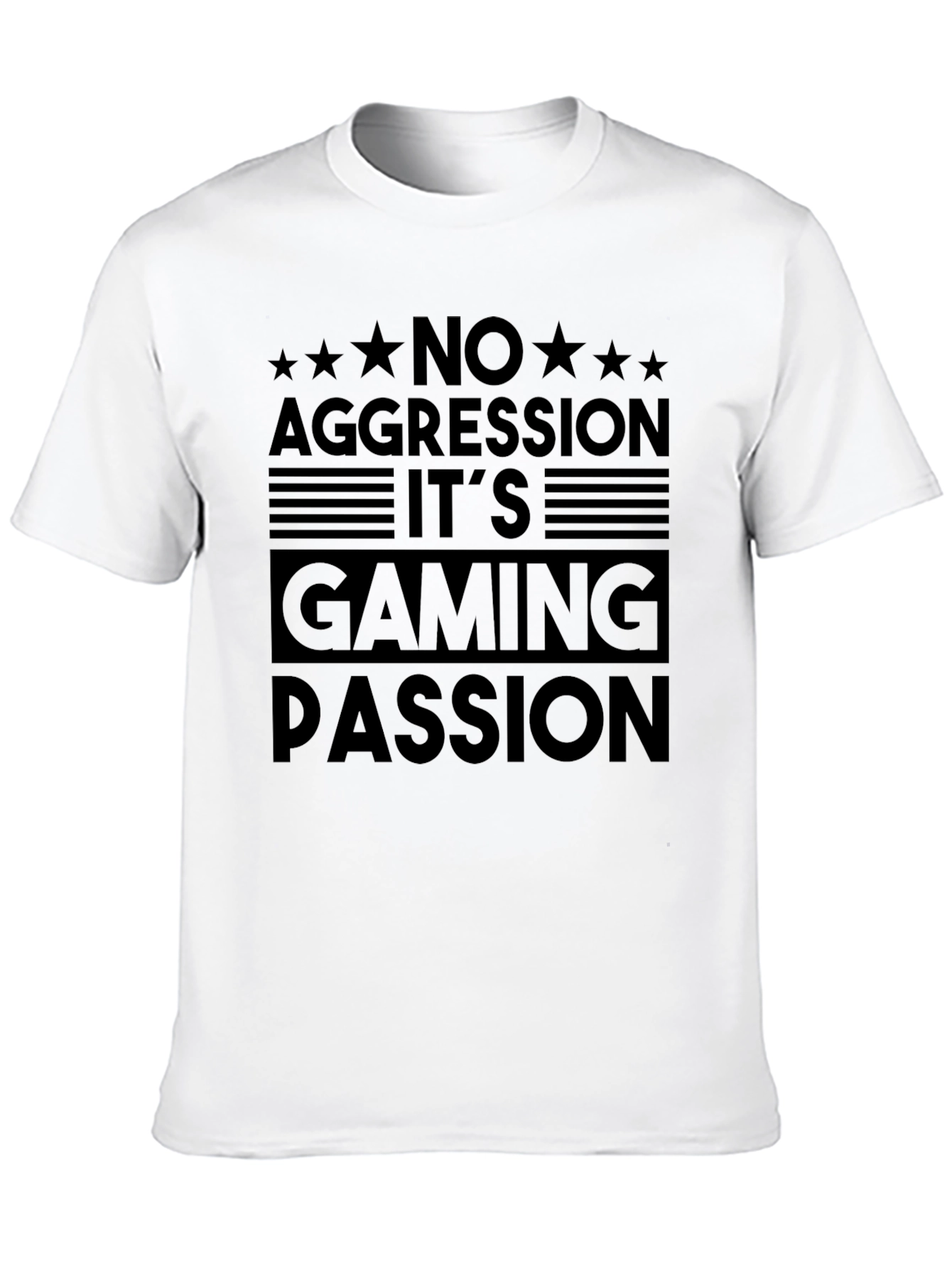 Gaming Passion Black T-Shirt