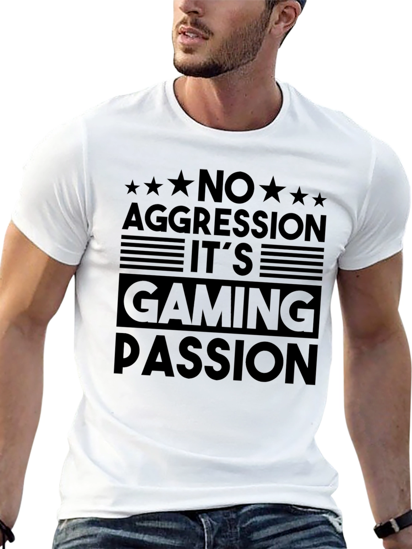 Gaming Passion Black T-Shirt