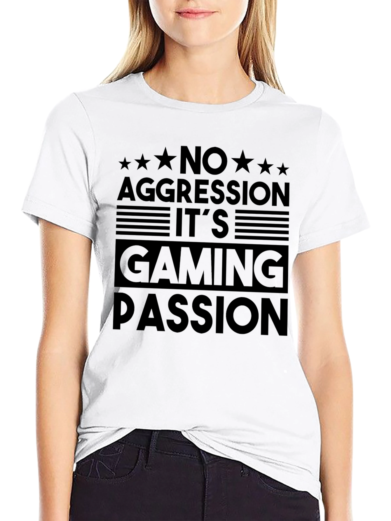 Gaming Passion Black T-Shirt