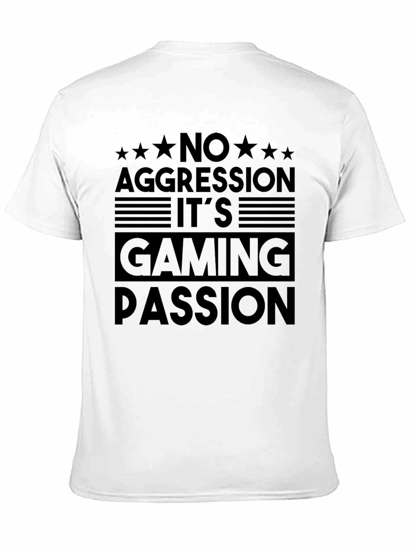 Gaming Passion Black T-Shirt