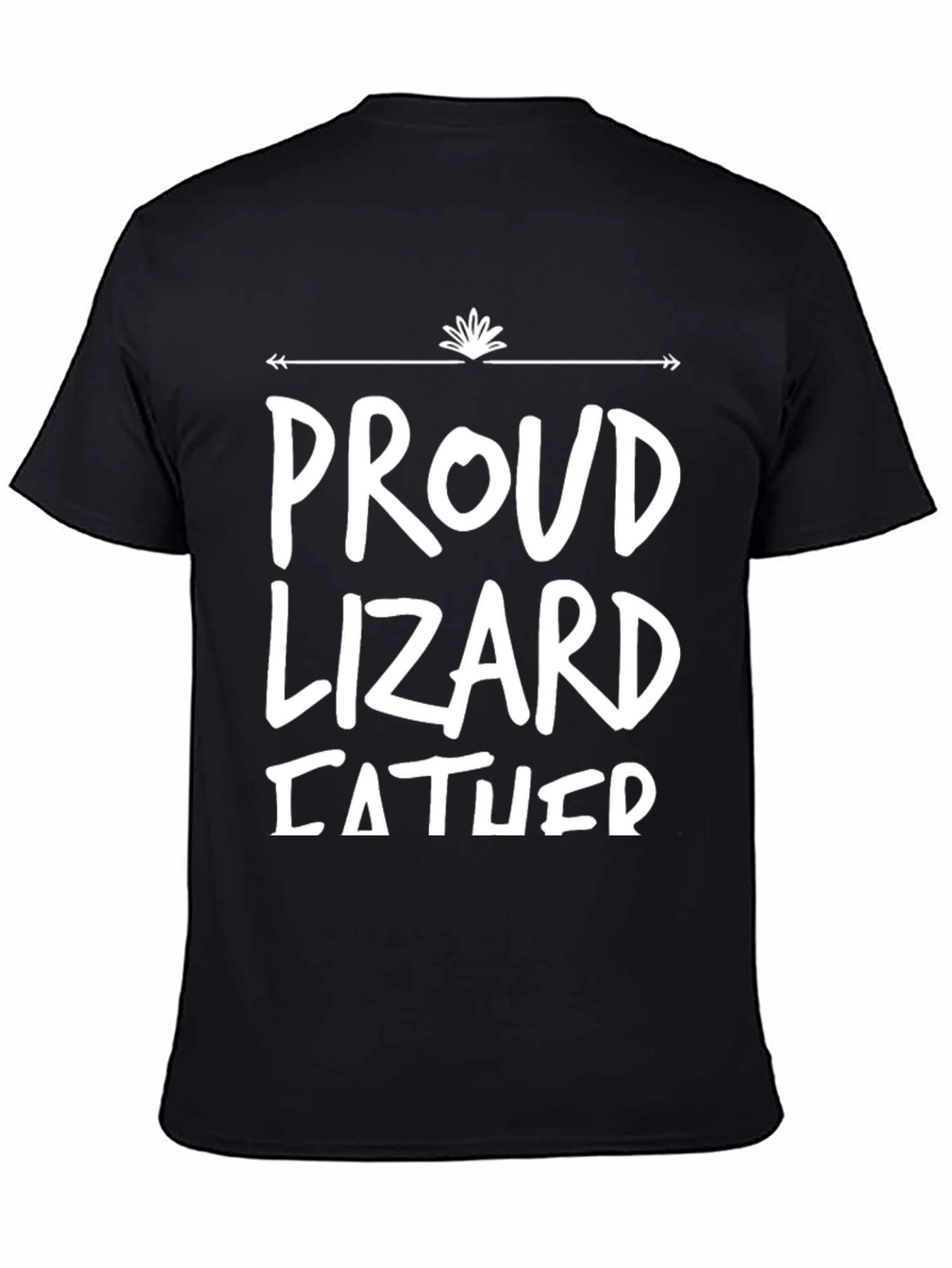 Proud Lizard Father T-Shirt - Novelty Tee