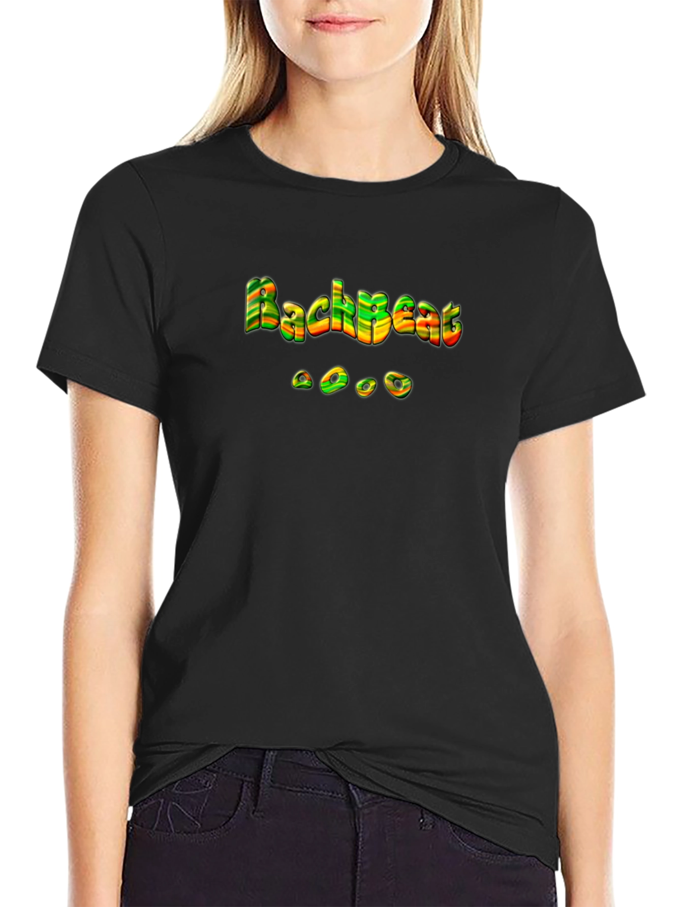Rachbeat Black Graphic Tee