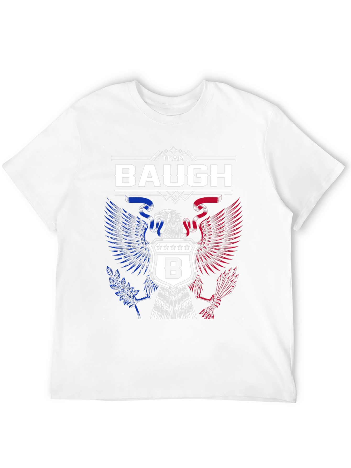 Team Baugh Patriotic Eagle Crest T-Shirt