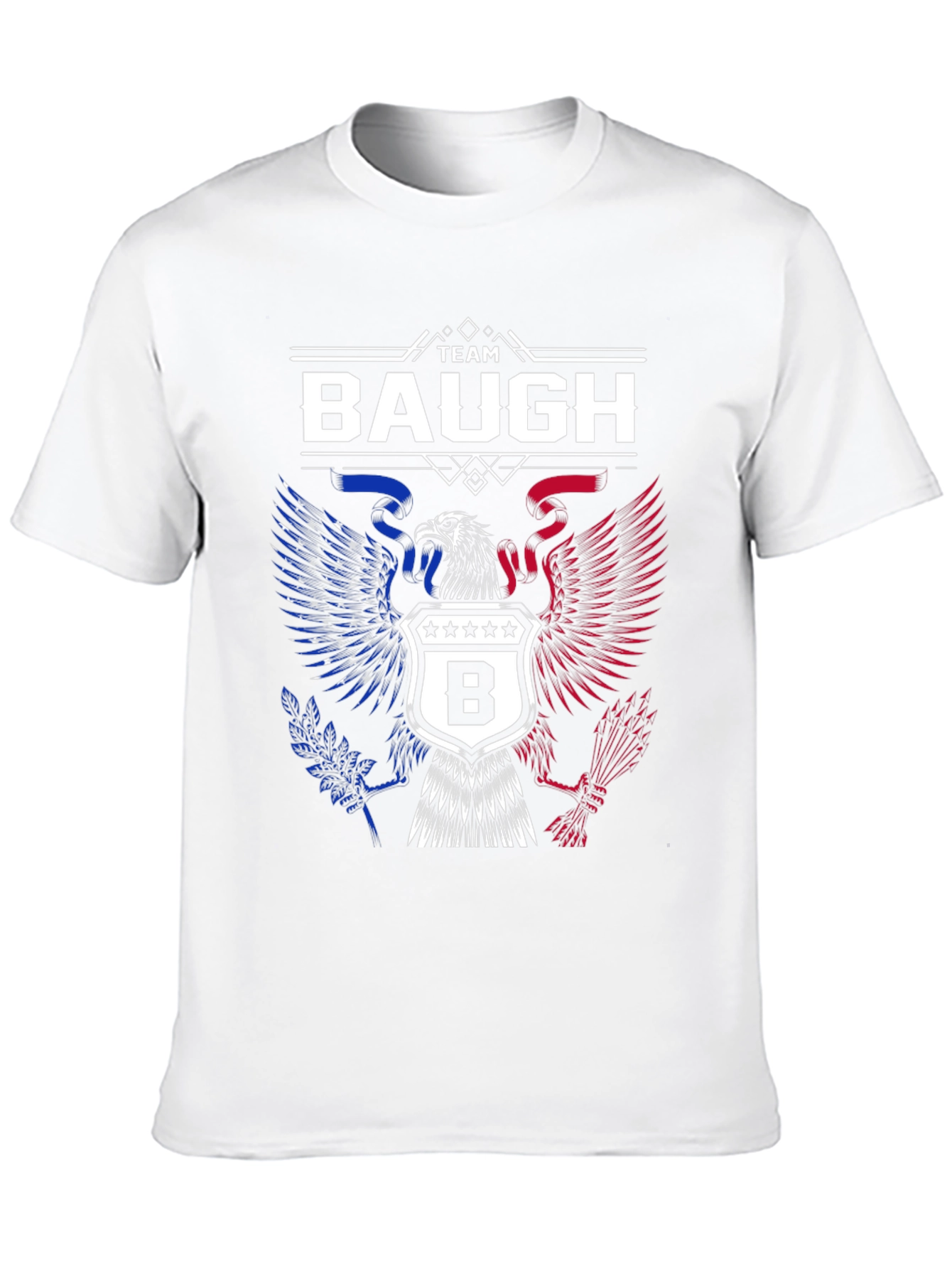 Team Baugh Patriotic Eagle Crest T-Shirt