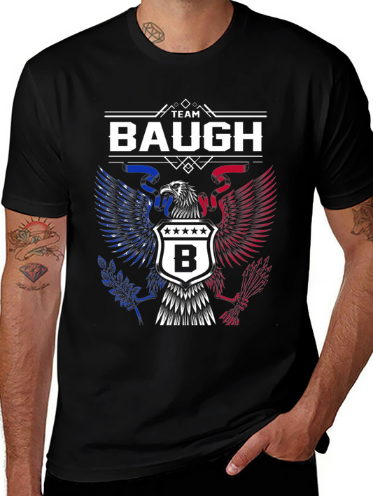 Team Baugh Patriotic Eagle Crest T-Shirt