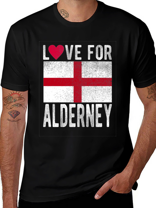 Love for Alderney Flag T-Shirt