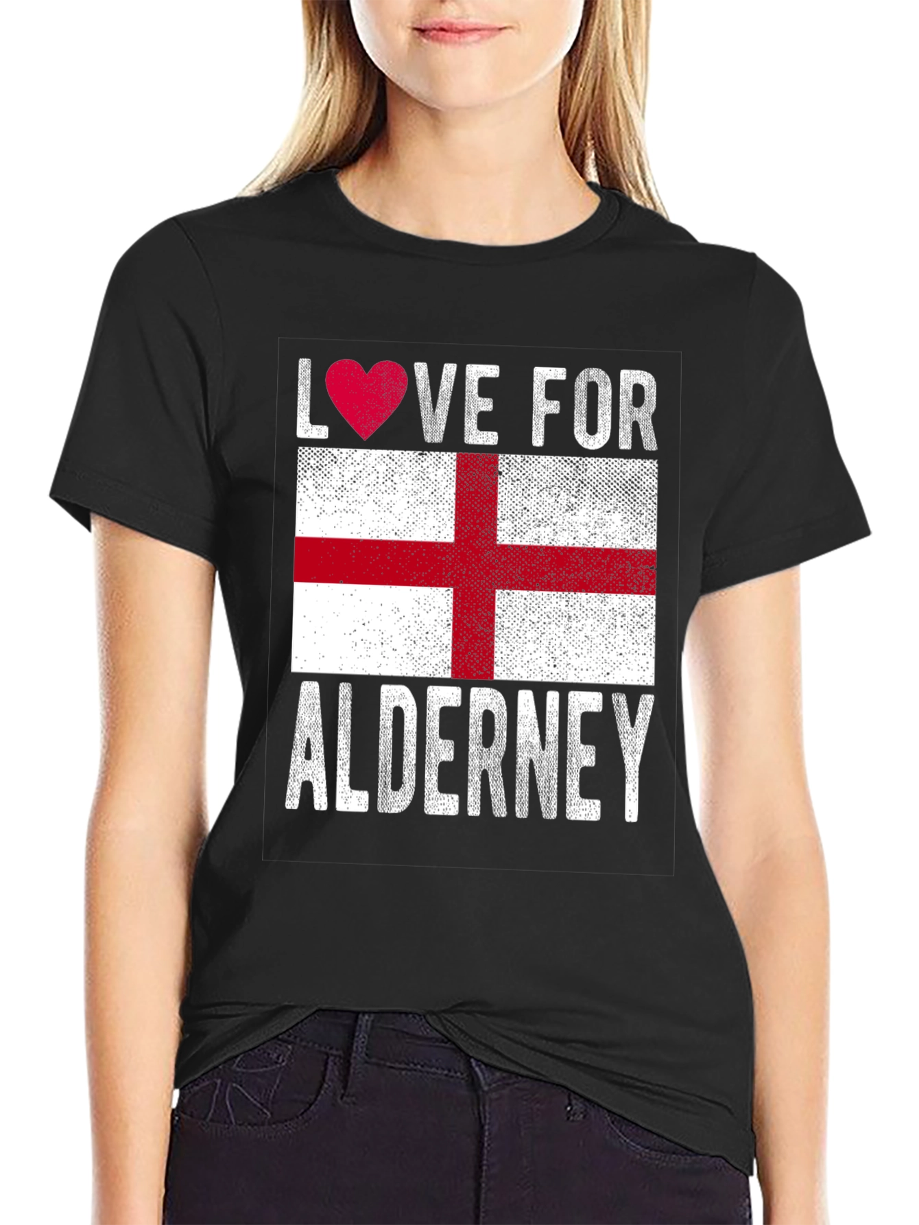 Love for Alderney Flag T-Shirt