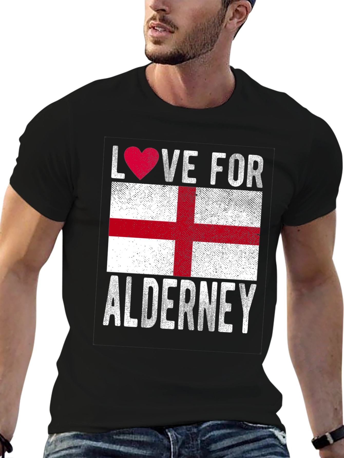 Love for Alderney Flag T-Shirt