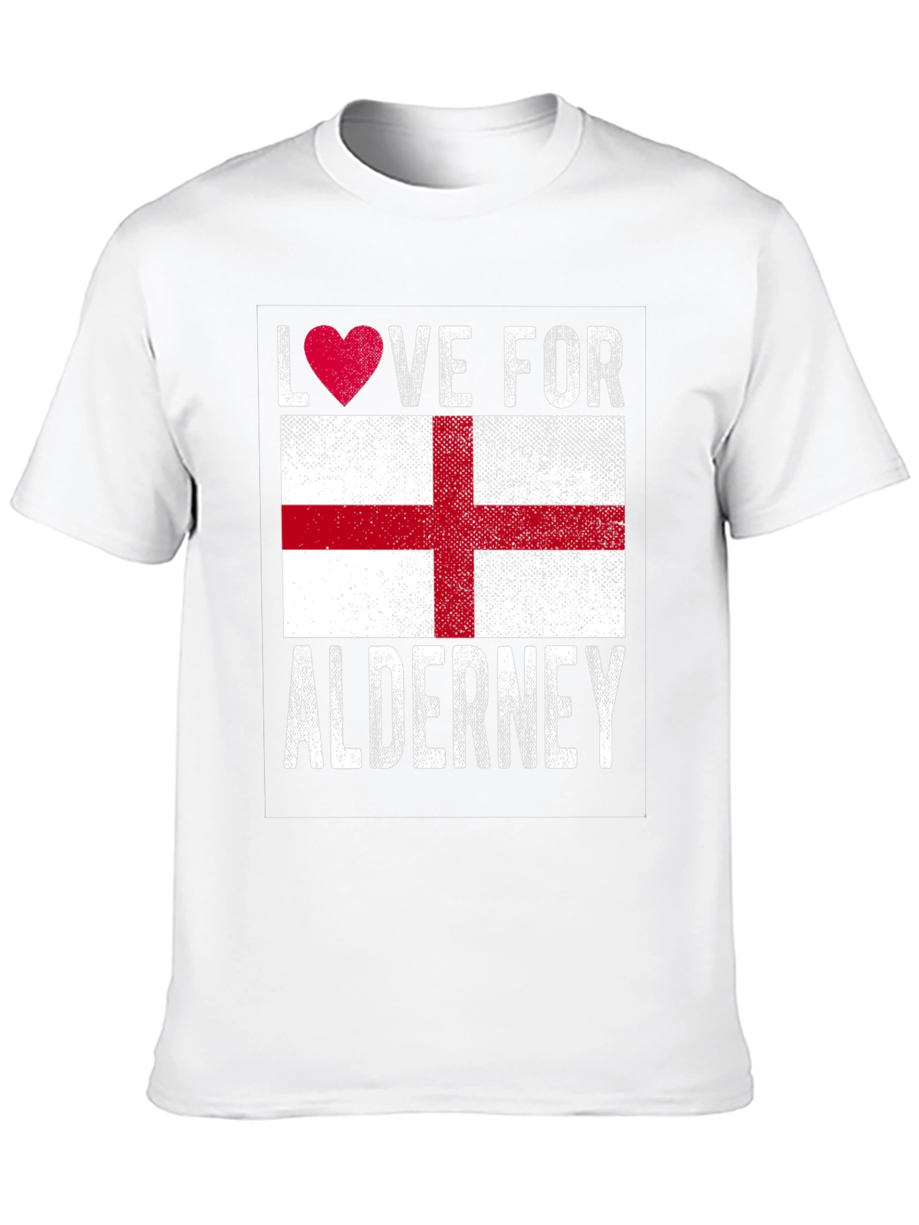 Love for Alderney Flag T-Shirt