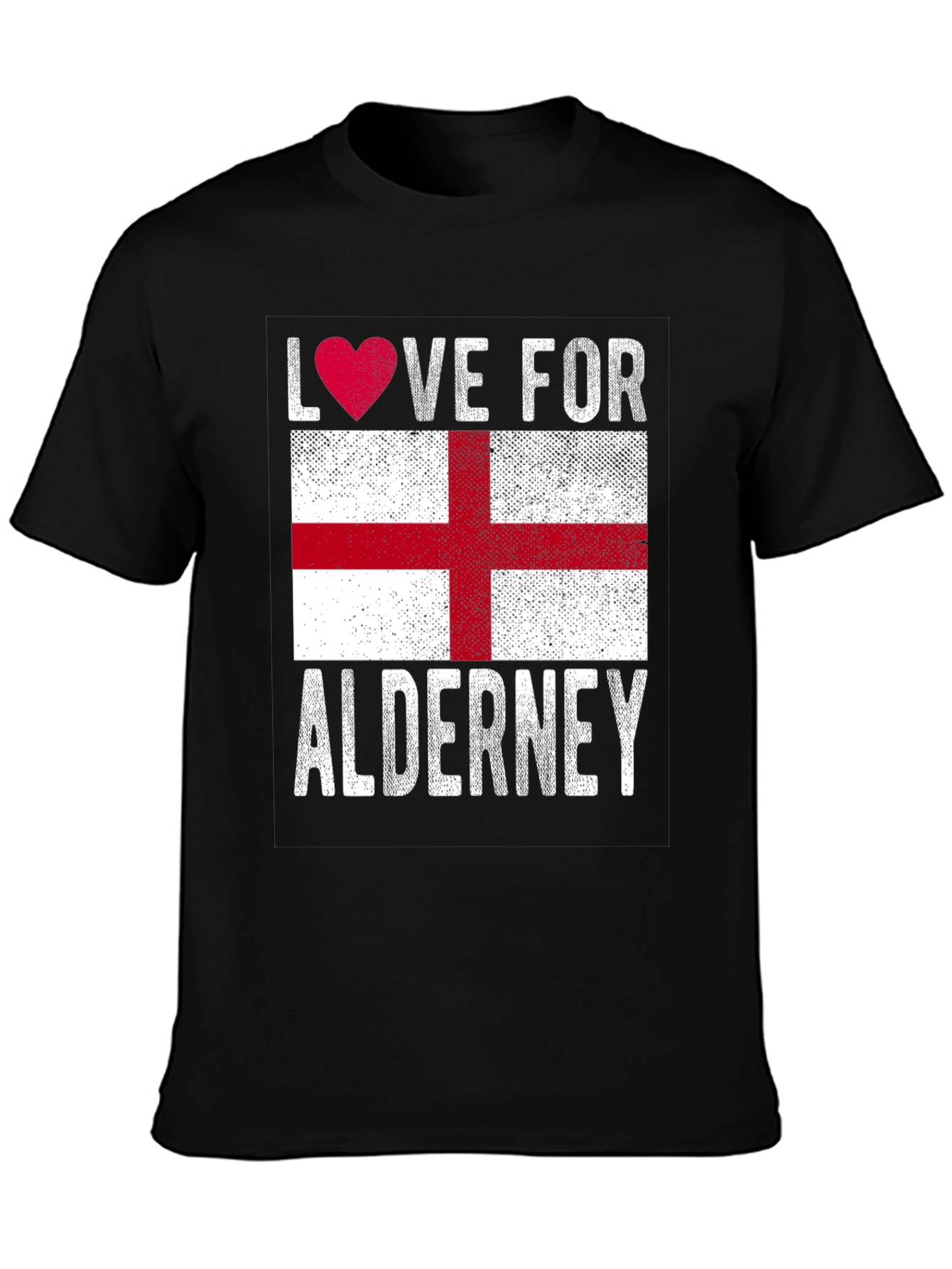 Love for Alderney Flag T-Shirt